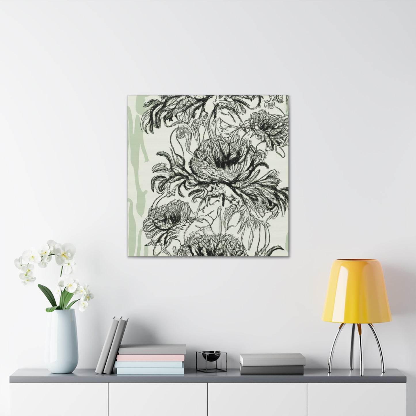 Passionate Petals - Floral - Canvas