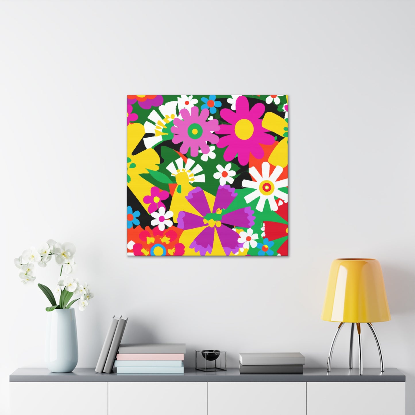 Vanessara - Floral - Canvas
