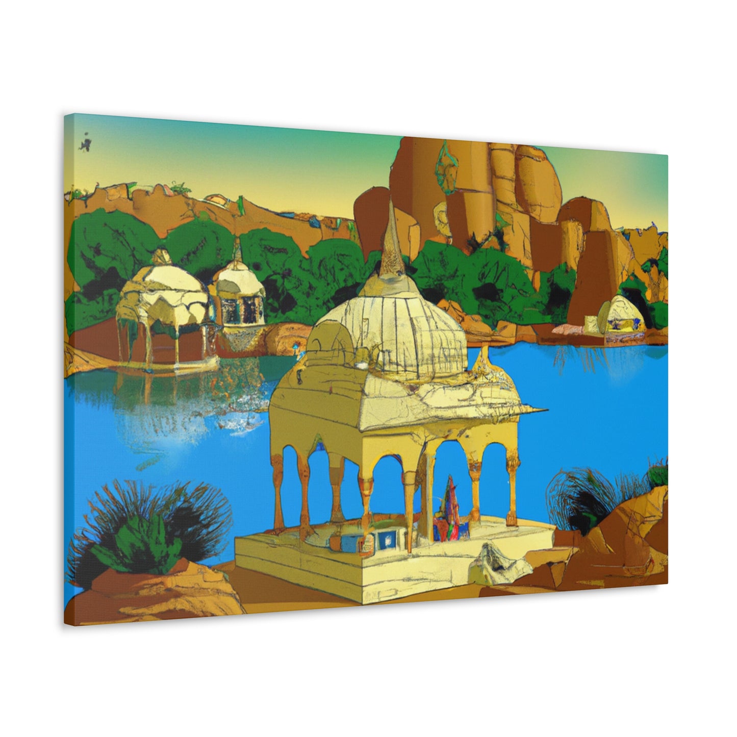 Taj Mahal - Destination India - Canvas