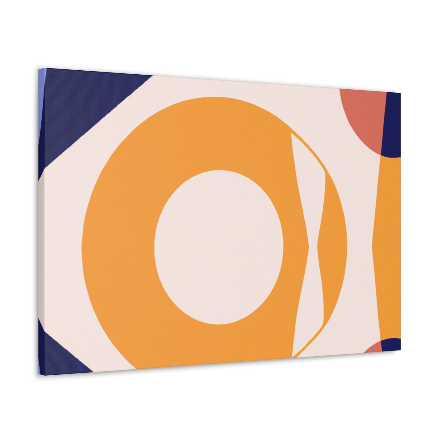 Spiraled Reflections - Midcentury - Canvas