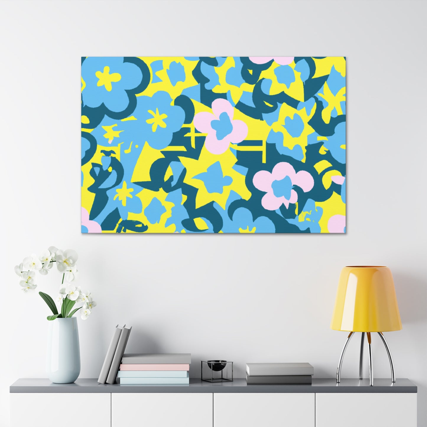 "Floral Fantasia" - Floral Canvas