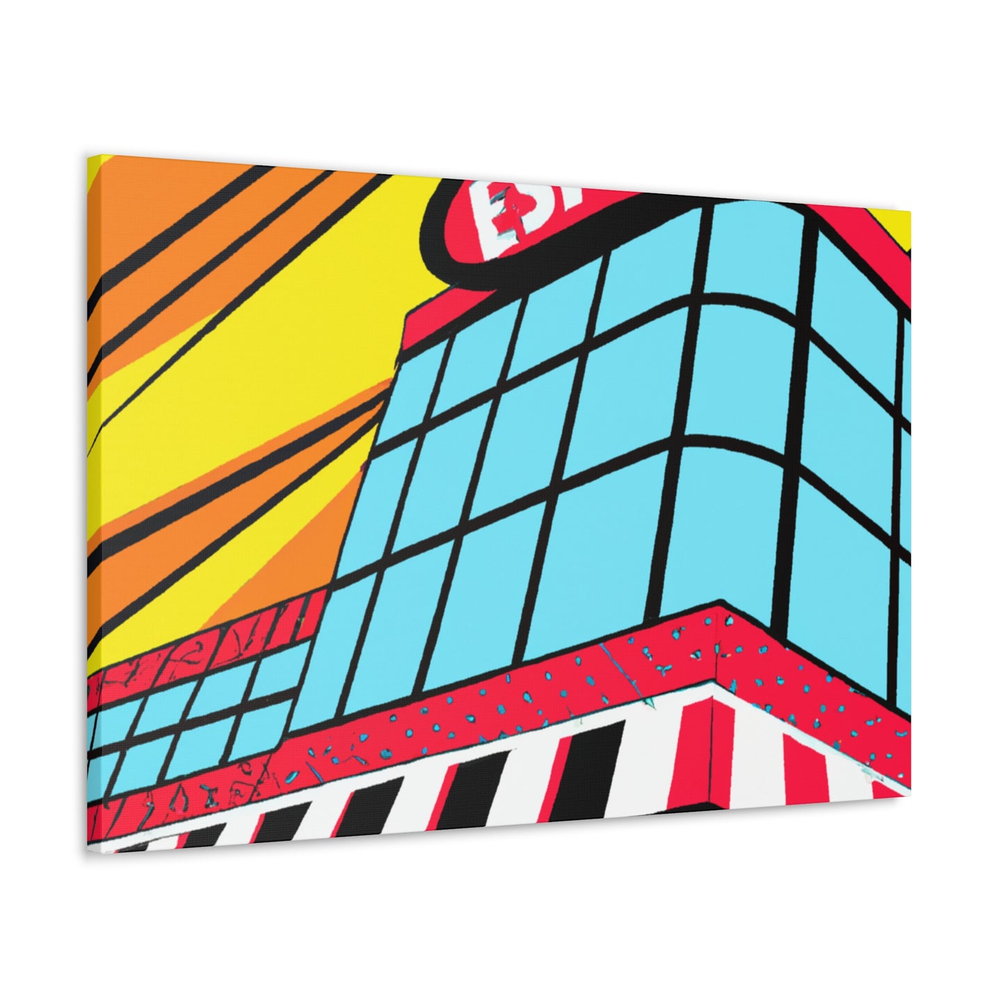 'Twist & Record Studio' - Canvas - Pop Art