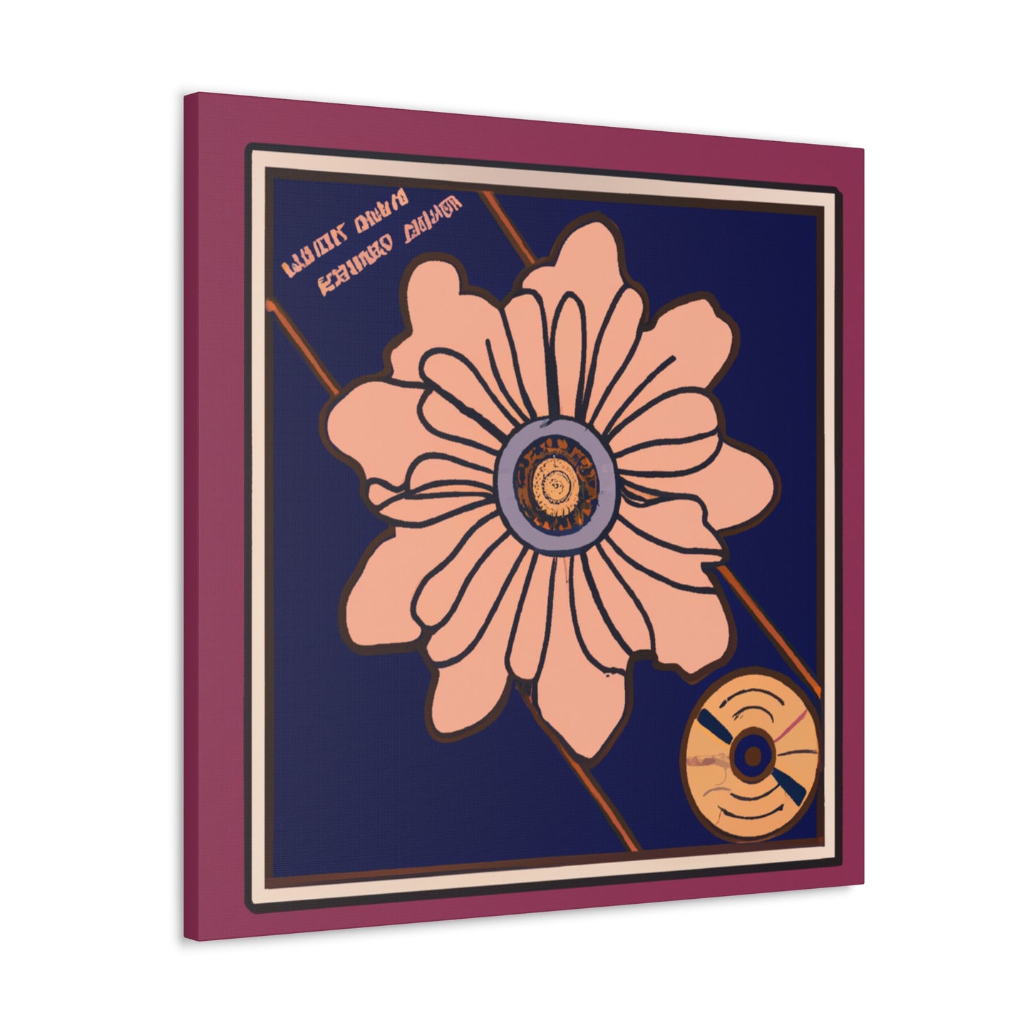 Smiling Bandicoot. - Floral Canvas