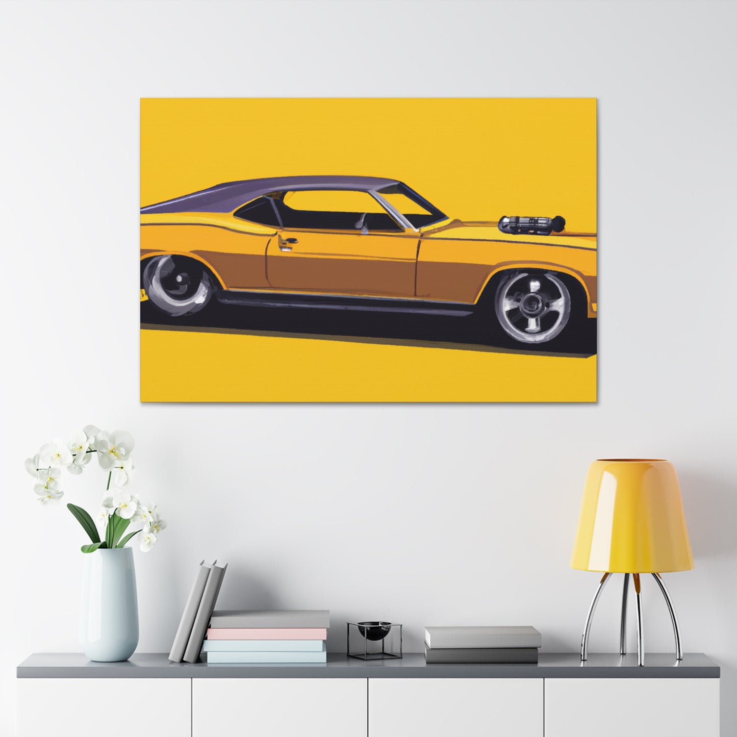 Pickup Purr - Automobile - Canvas
