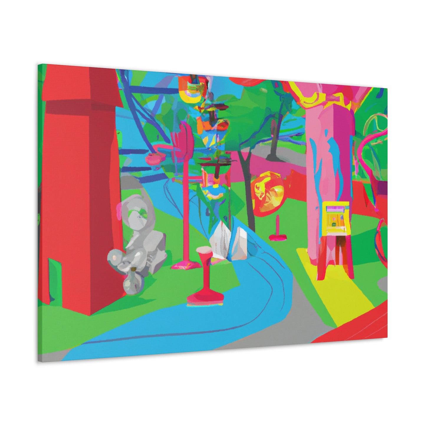 Tiki Time-Amusement - Canvas