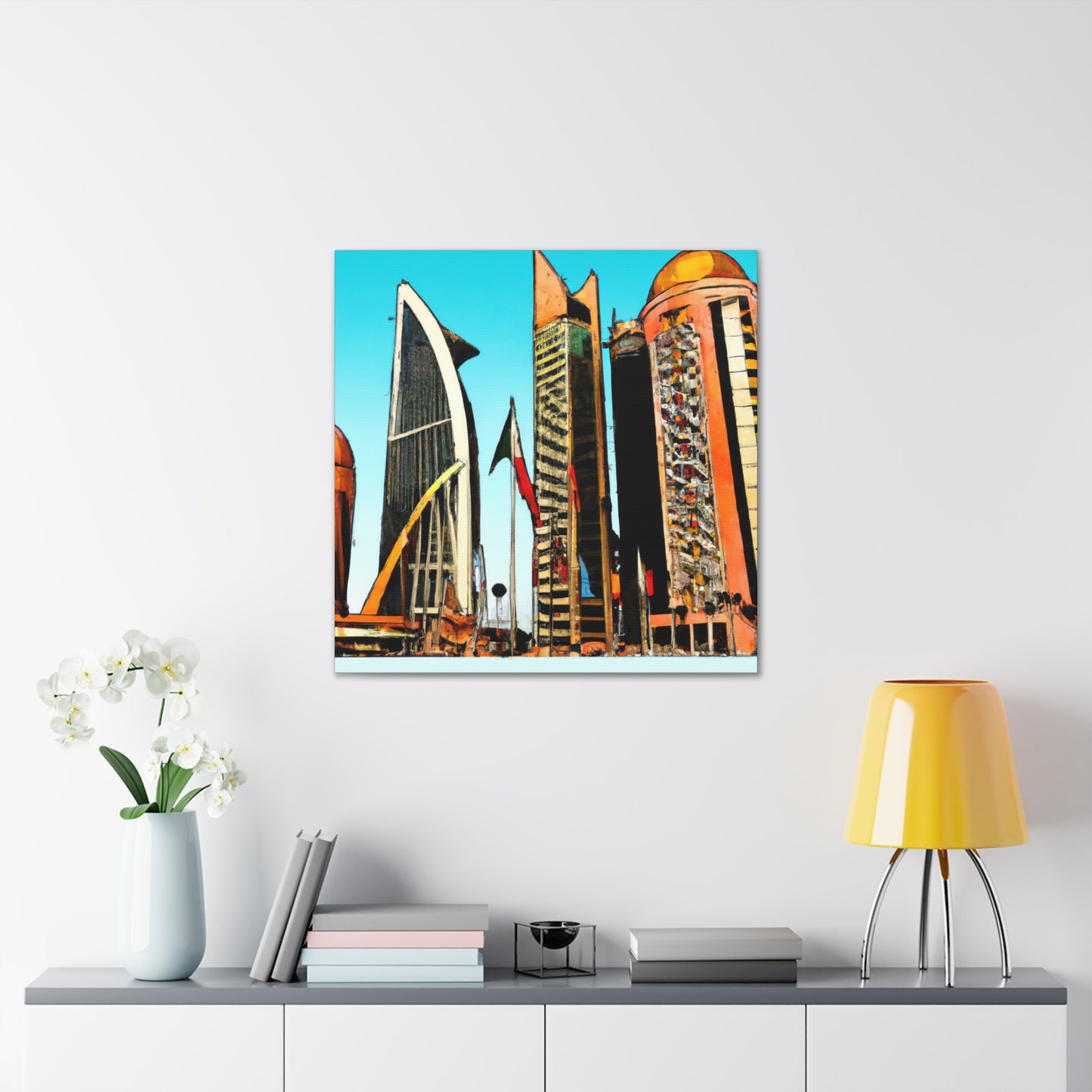 Desert Oasis - Destination Arab Emerates - Canvas