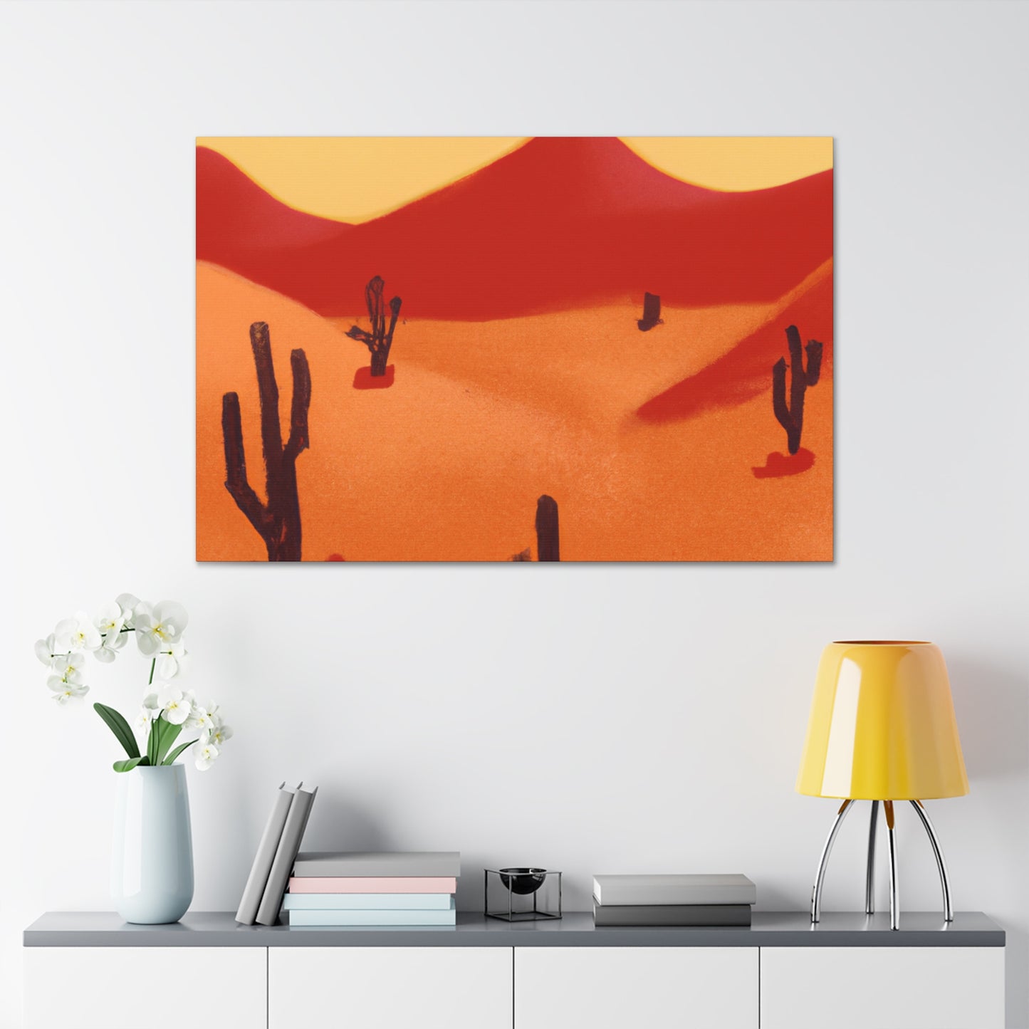 Caravan Cozy - Vintage Contemporary - Desert Canvas
