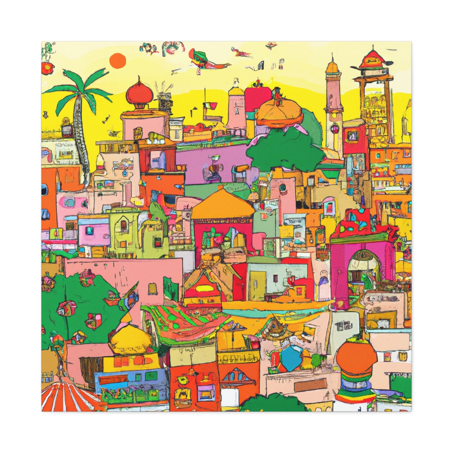 Amitabh Bachchan - India - Canvas