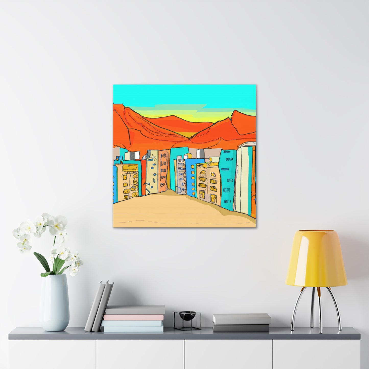 Dune Dweller - Architectural - Canvas