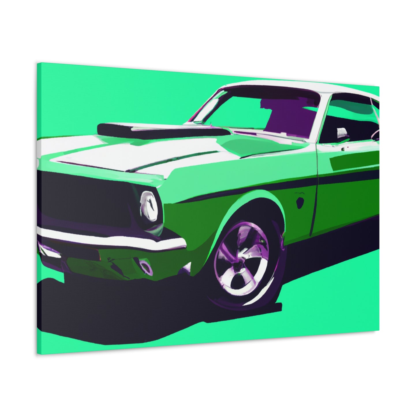 Rusty Ratrod - Automobile - Canvas