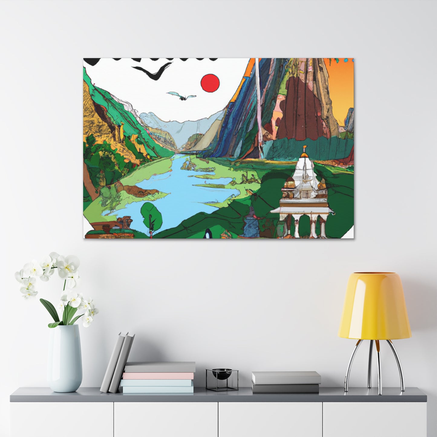 Majestic India - Destination India - Canvas