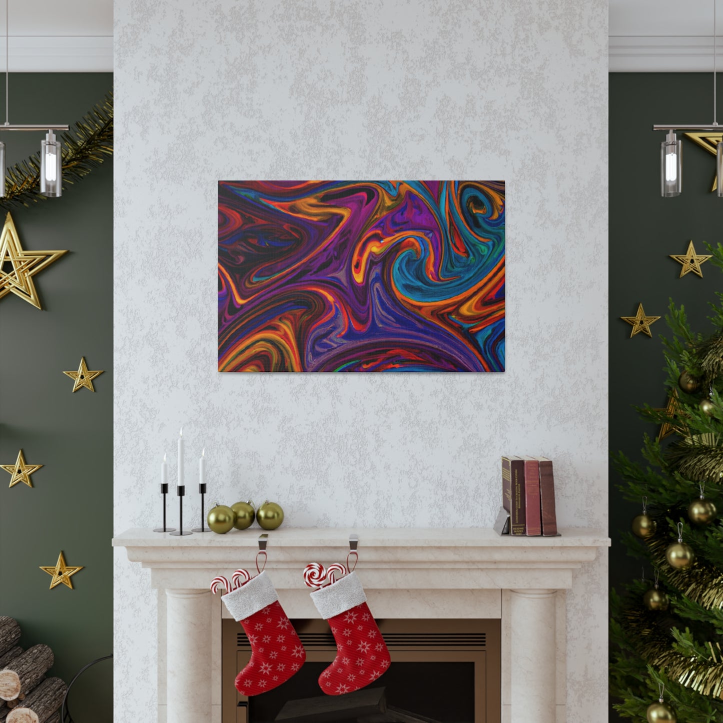 Dark Mystery - Canvas - Abstractt
