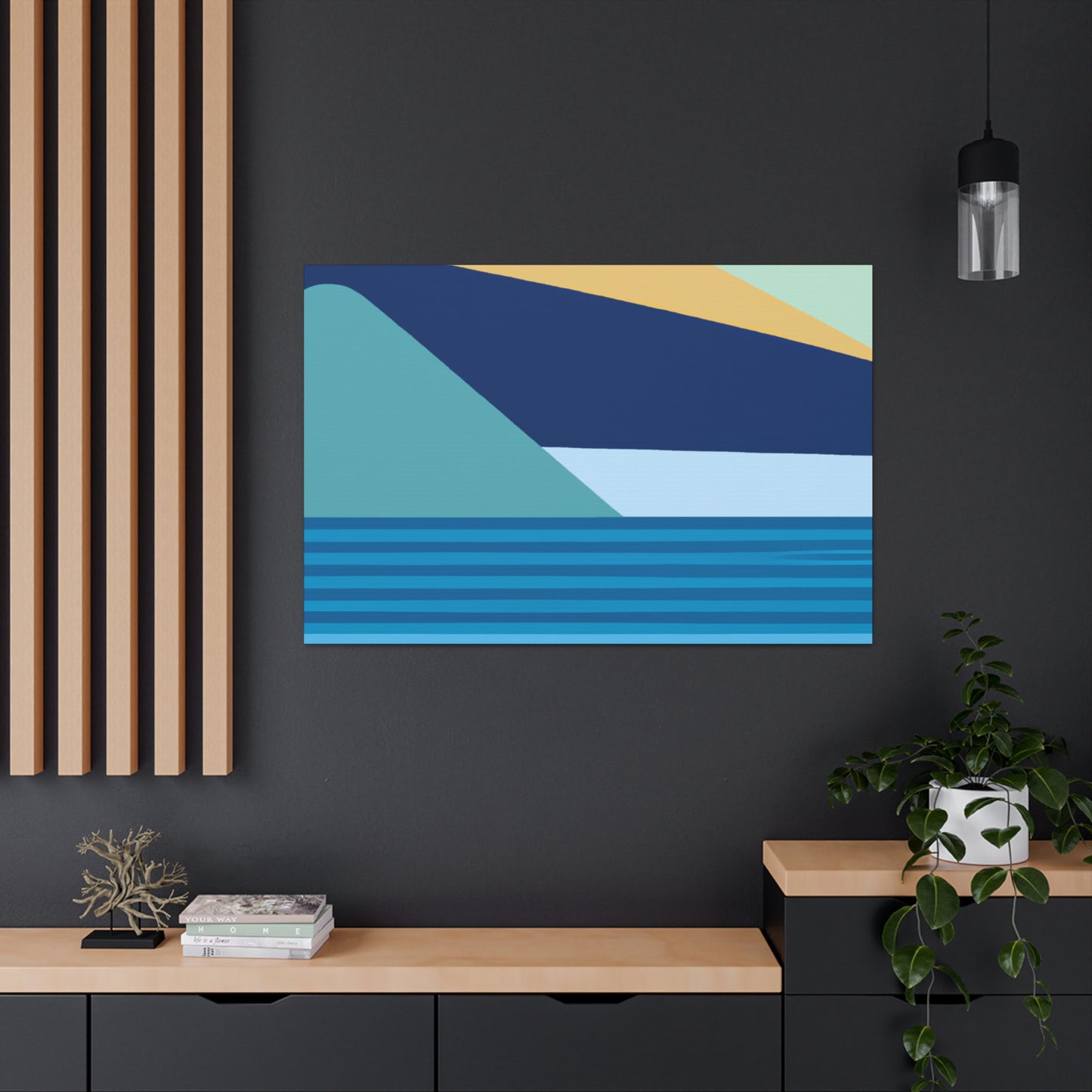 Sleek Design - Midcentury Canvas