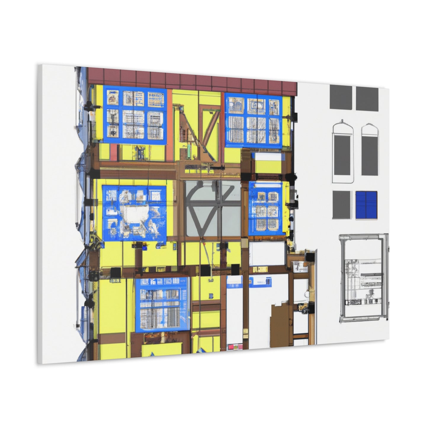 Albinoetta d'Asti - Canvas - Architectural