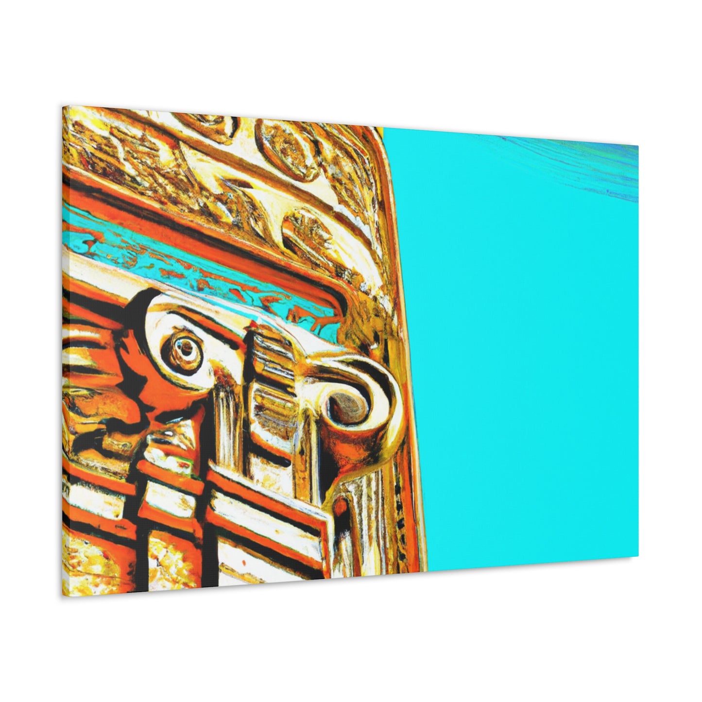 Opulent Palatial Neo-Deco - Canvas Art Deco