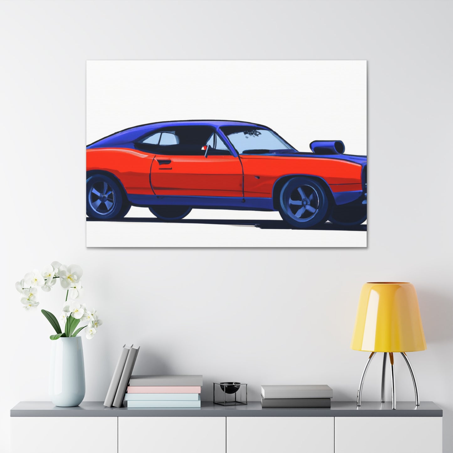 Road Thrasher - Automobile - Canvas