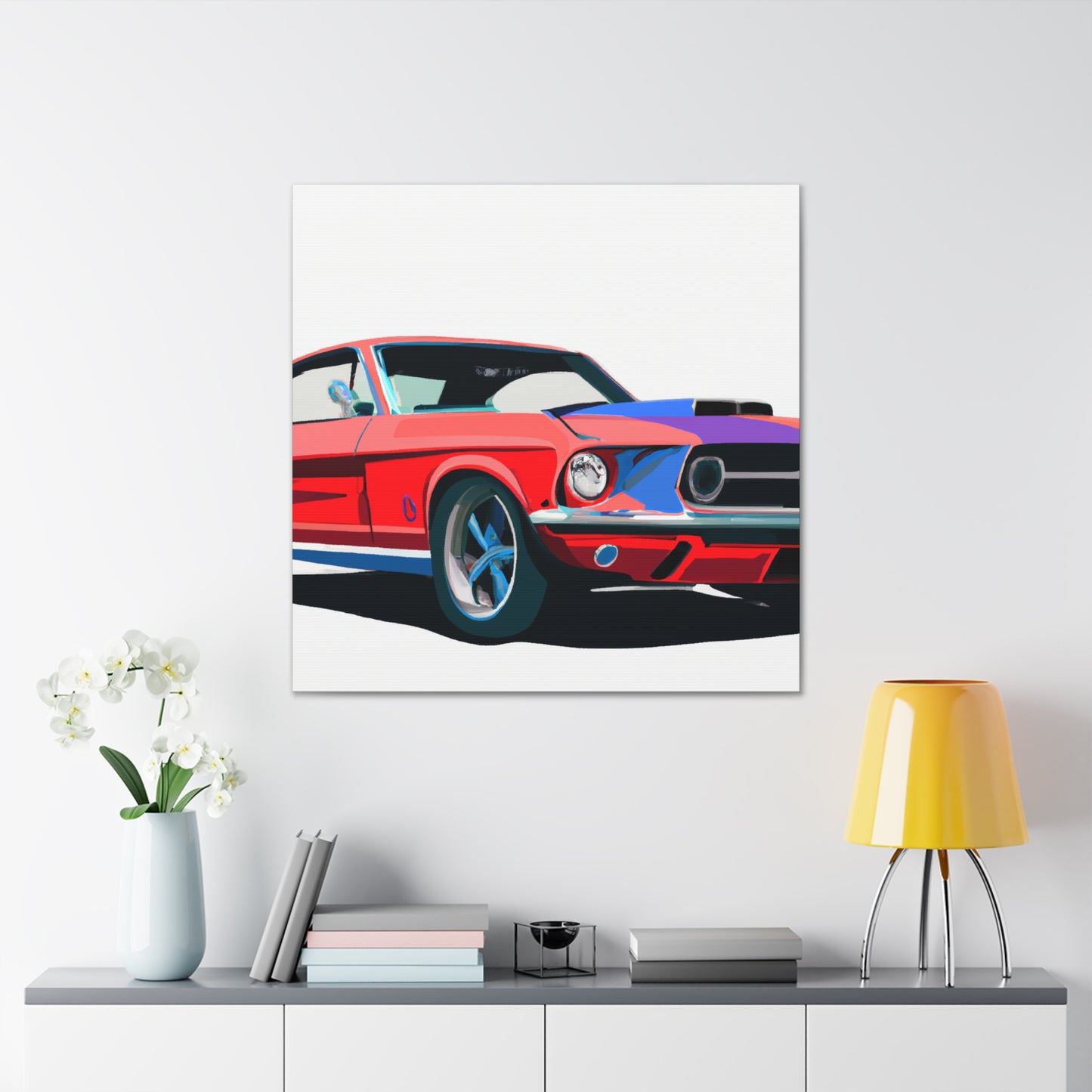 Crank That Rod - Automobile - Canvas