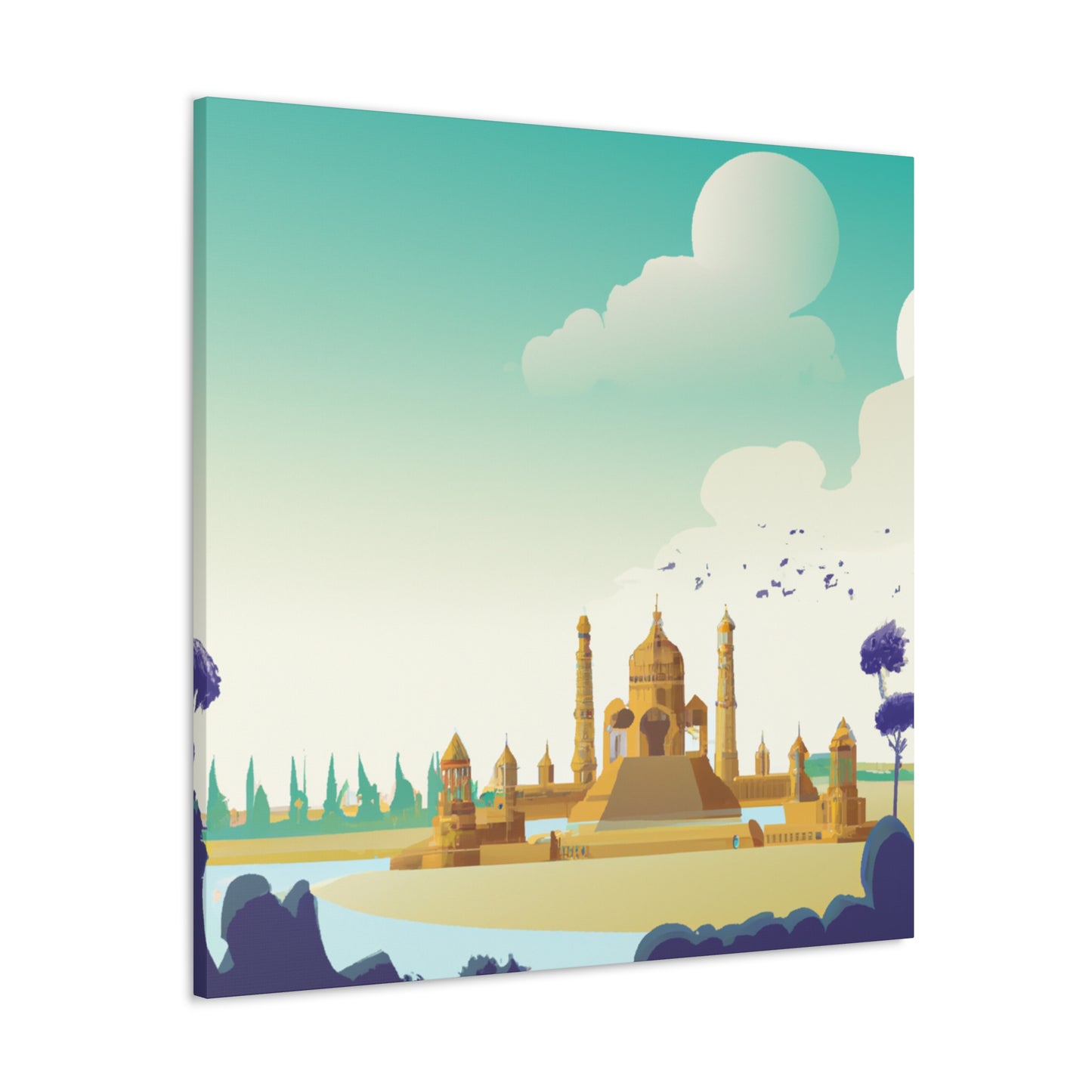 Mahatma Gandhi - Destination India - Canvas