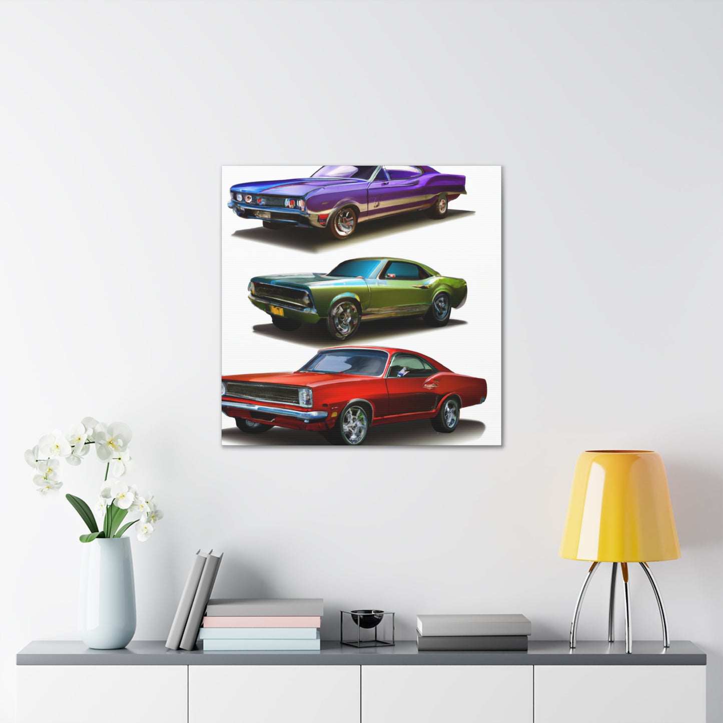 Firehawk - Automobile - Canvas