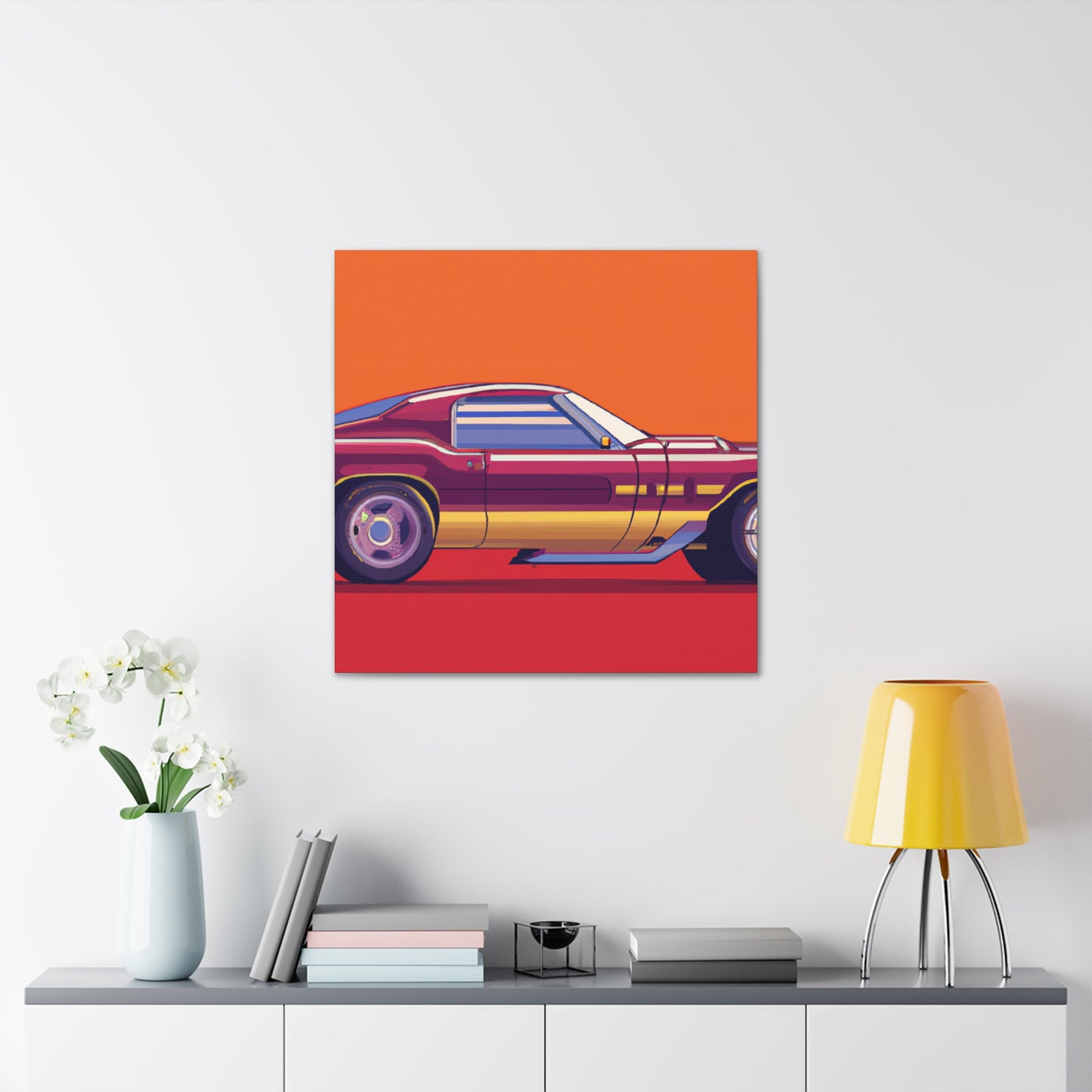 Blastoff Bronco - Automobile - Canvas