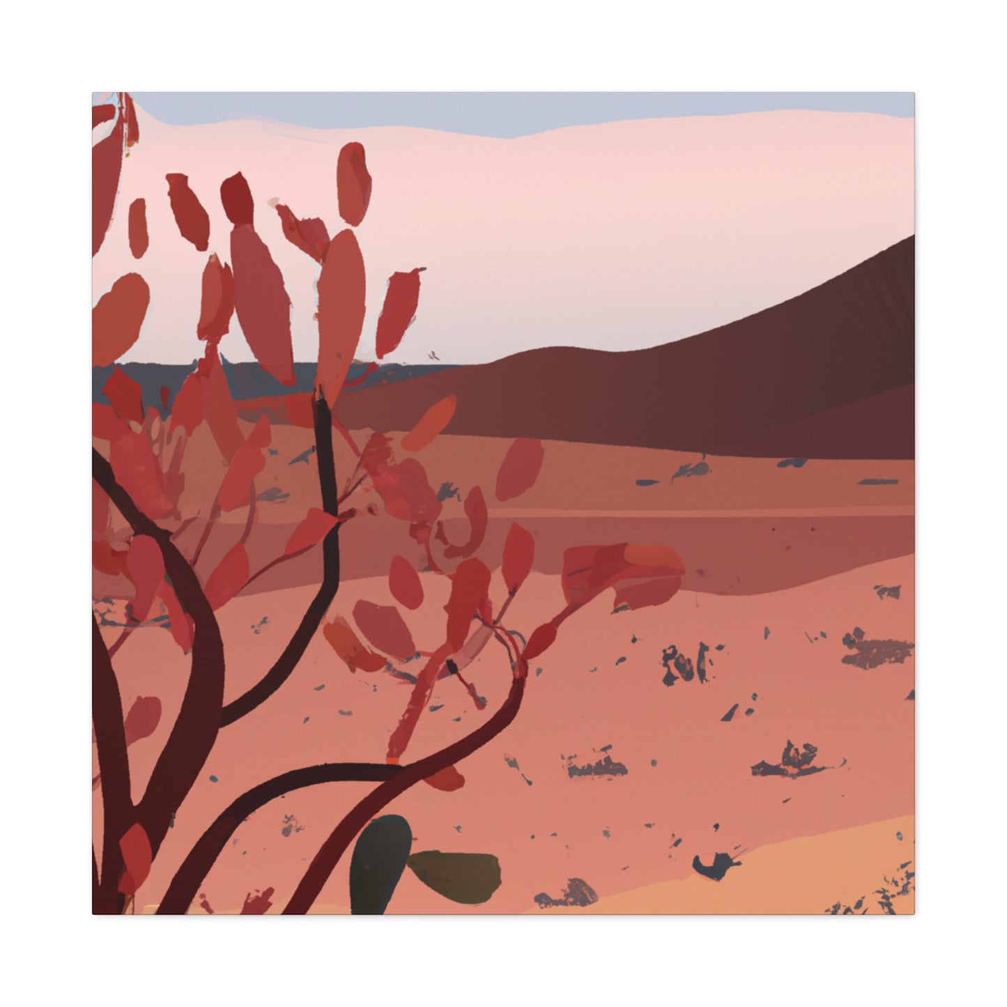 Mojave Mirage - Landscape - Canvas