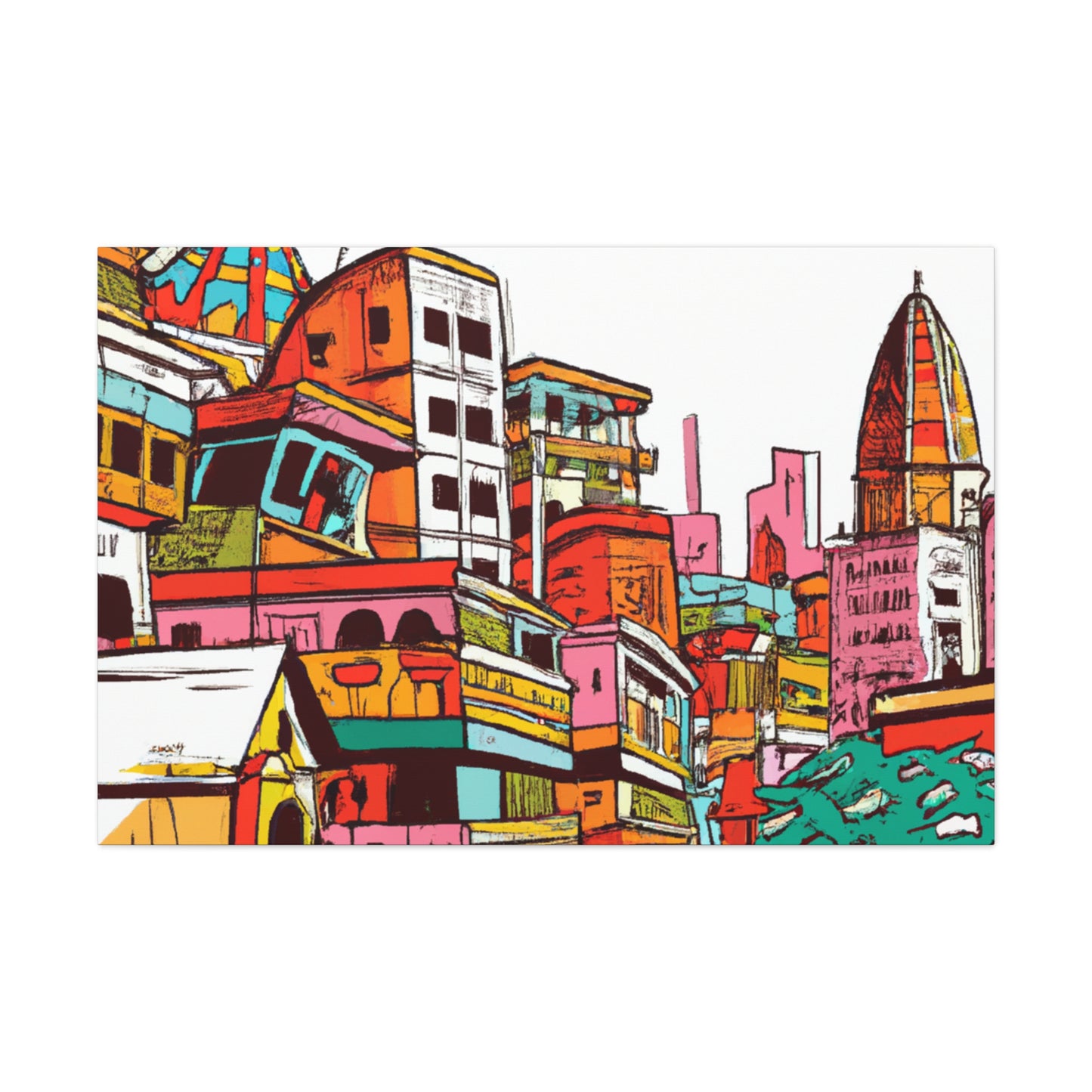 Dazzling Palaces of Rajasthan - Destination India - Canvas