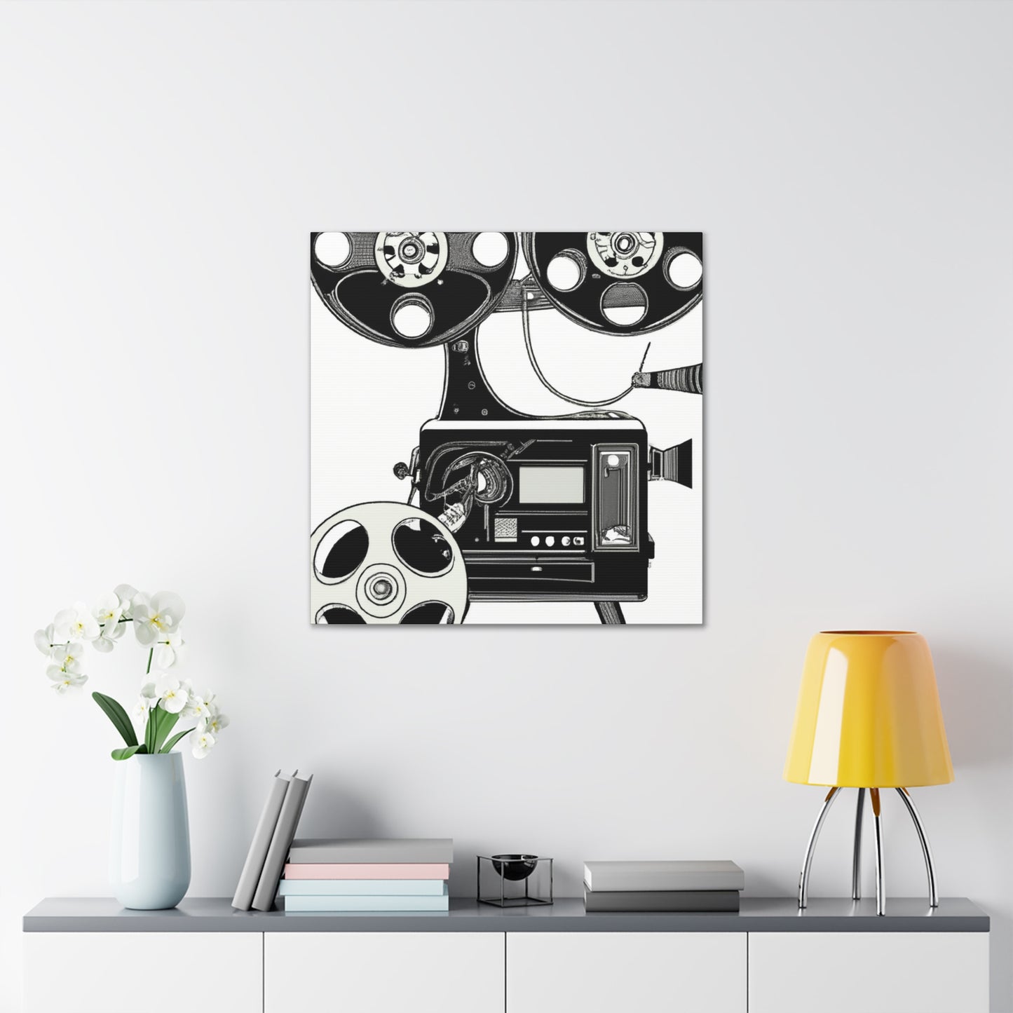 "Chevrolet Showtime" - Retro Film Canvas