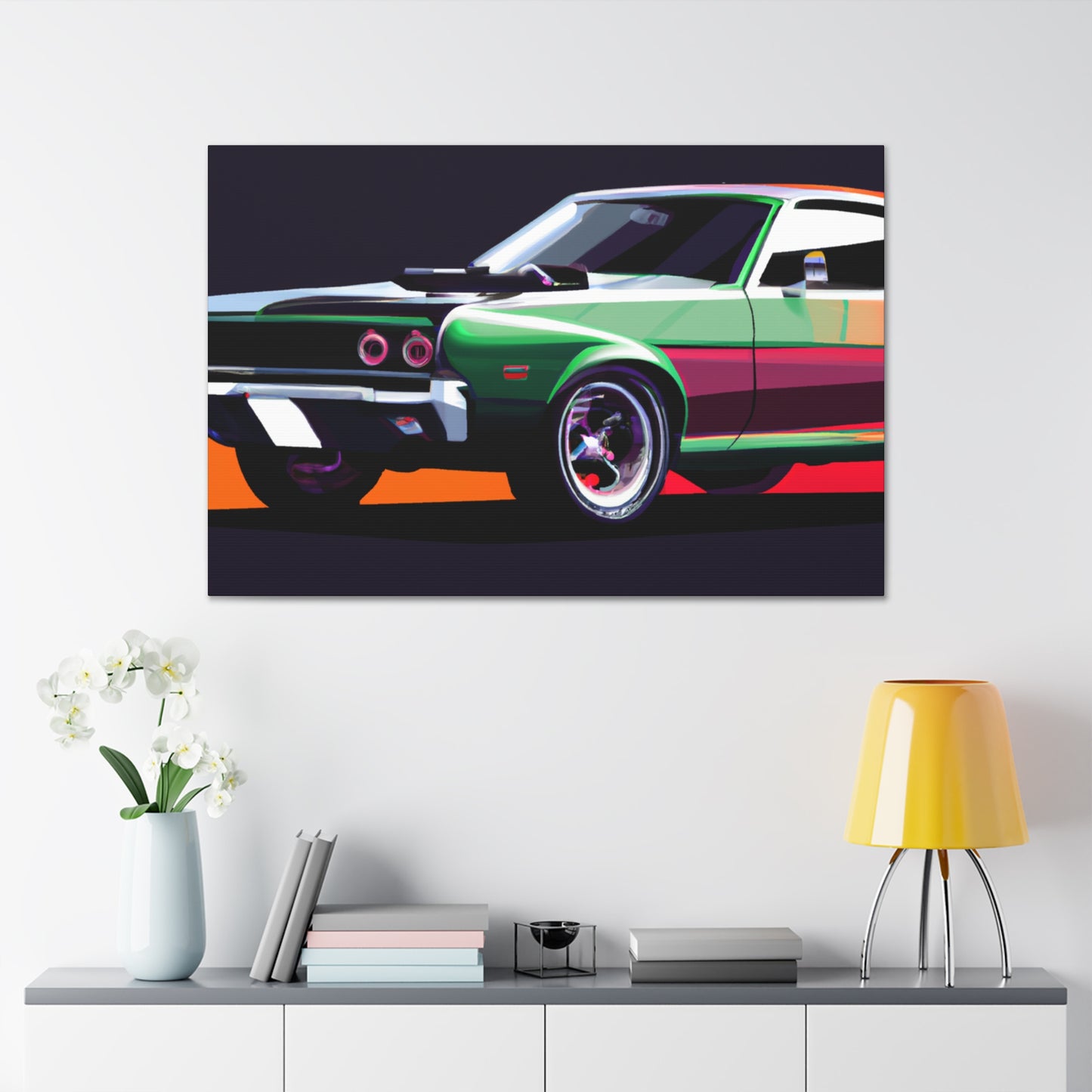 Sky Rocket - Automobile - Canvas