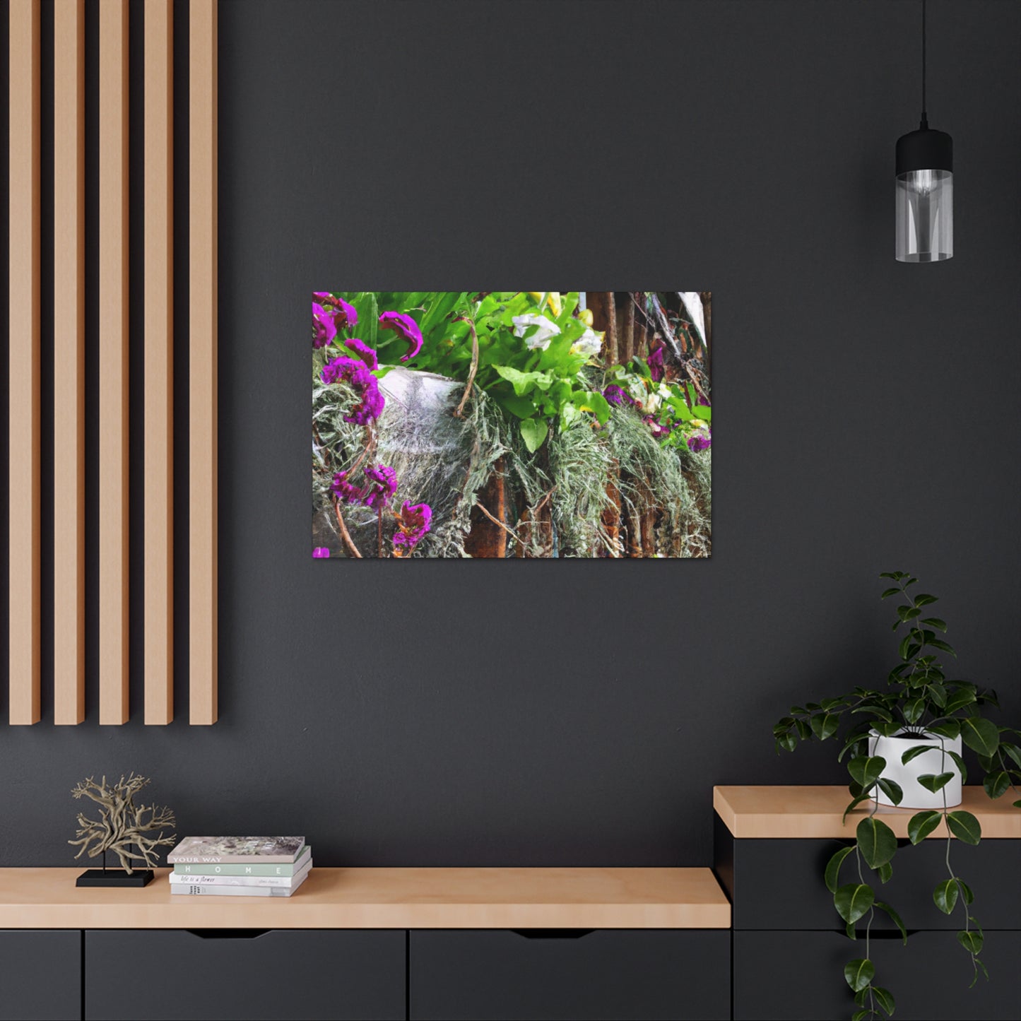 "Garden of Abundance" - Floral Canvas