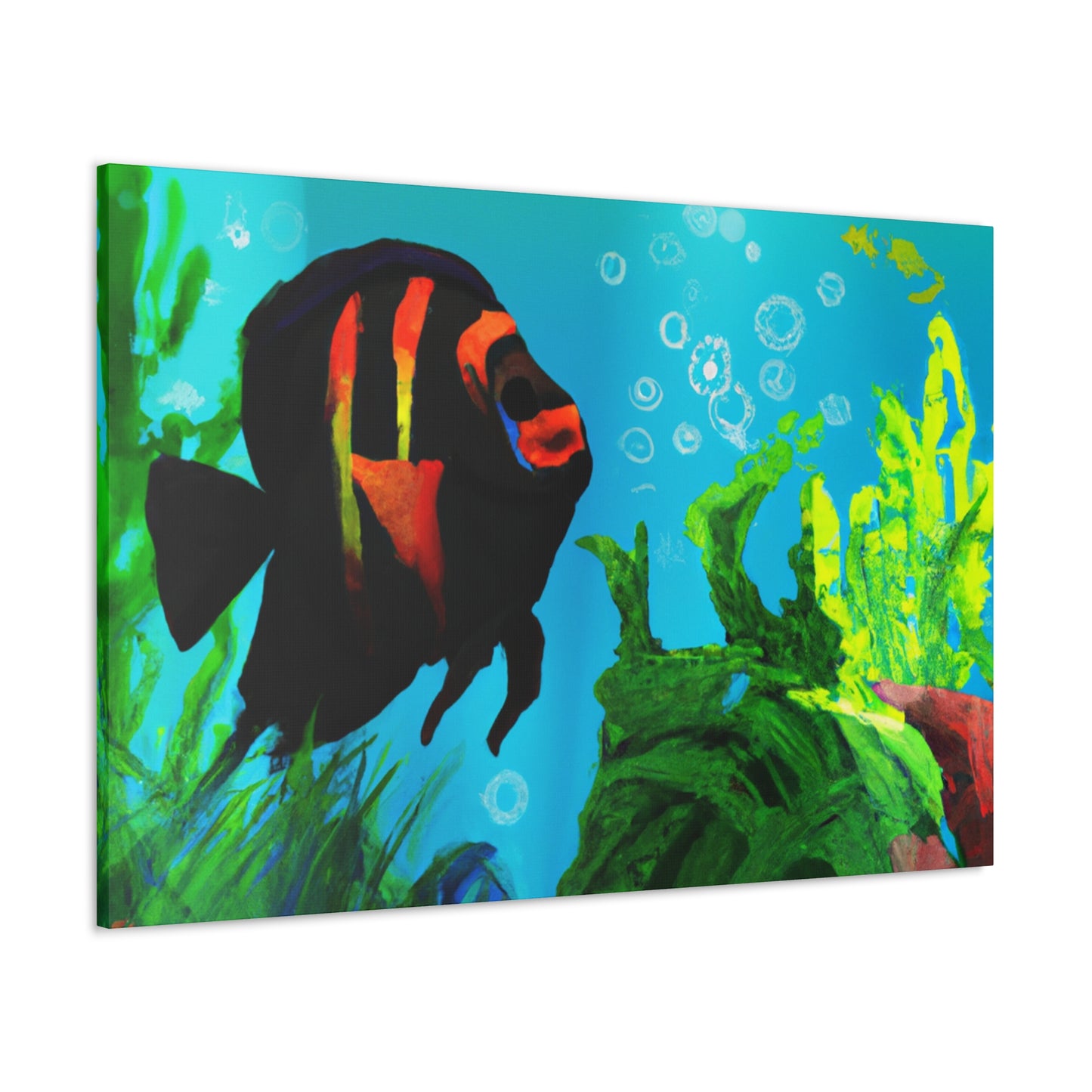 "Crest of the Deep Blue" - Underwater Canvas