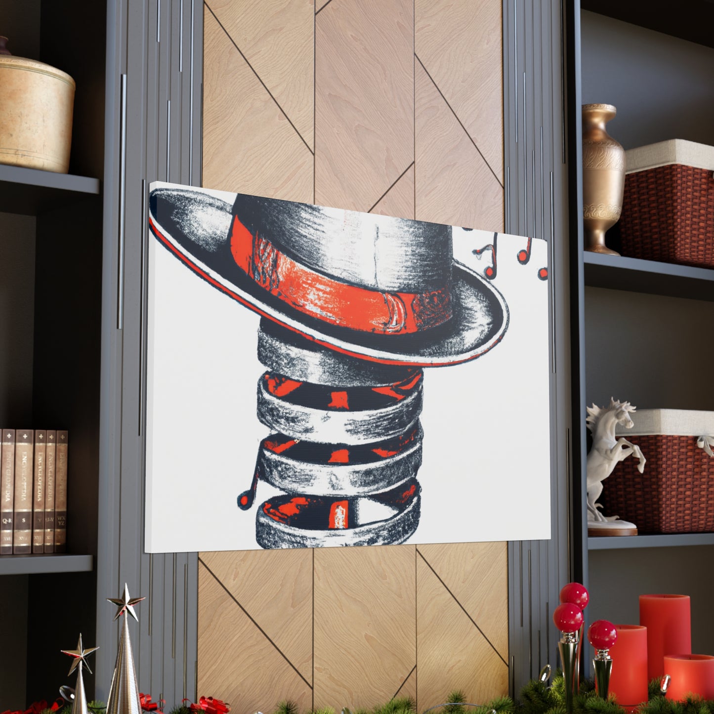 The Starlite Rockers - Retro Music and Film Canvas