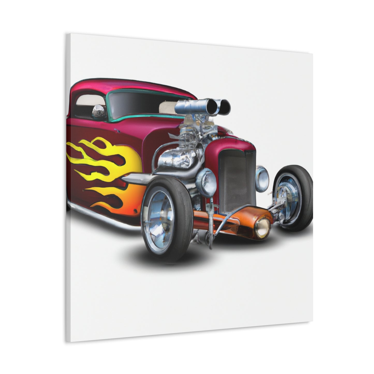 Retro Burner - Automobile - Canvas