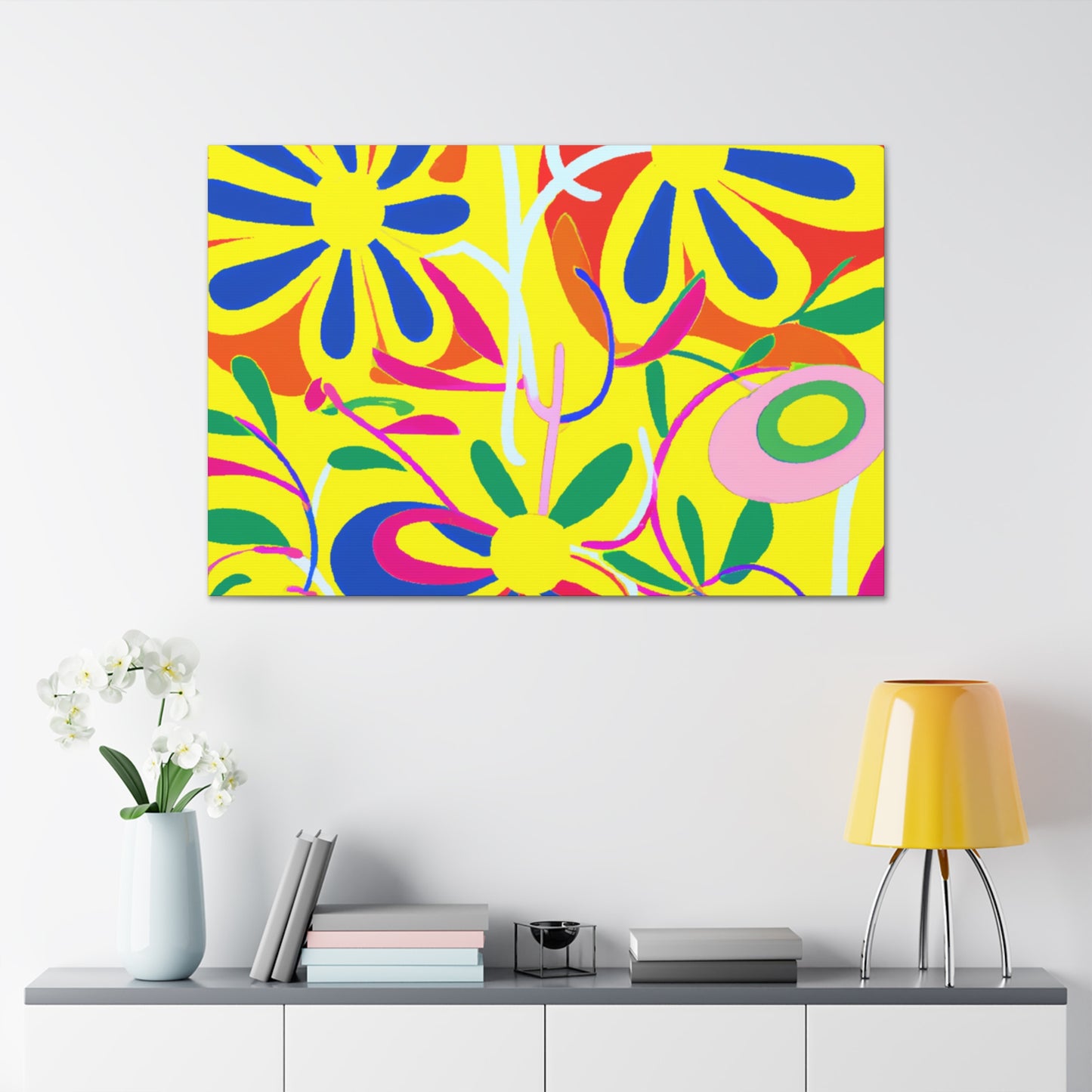 Blushrise - Floral - Canvas