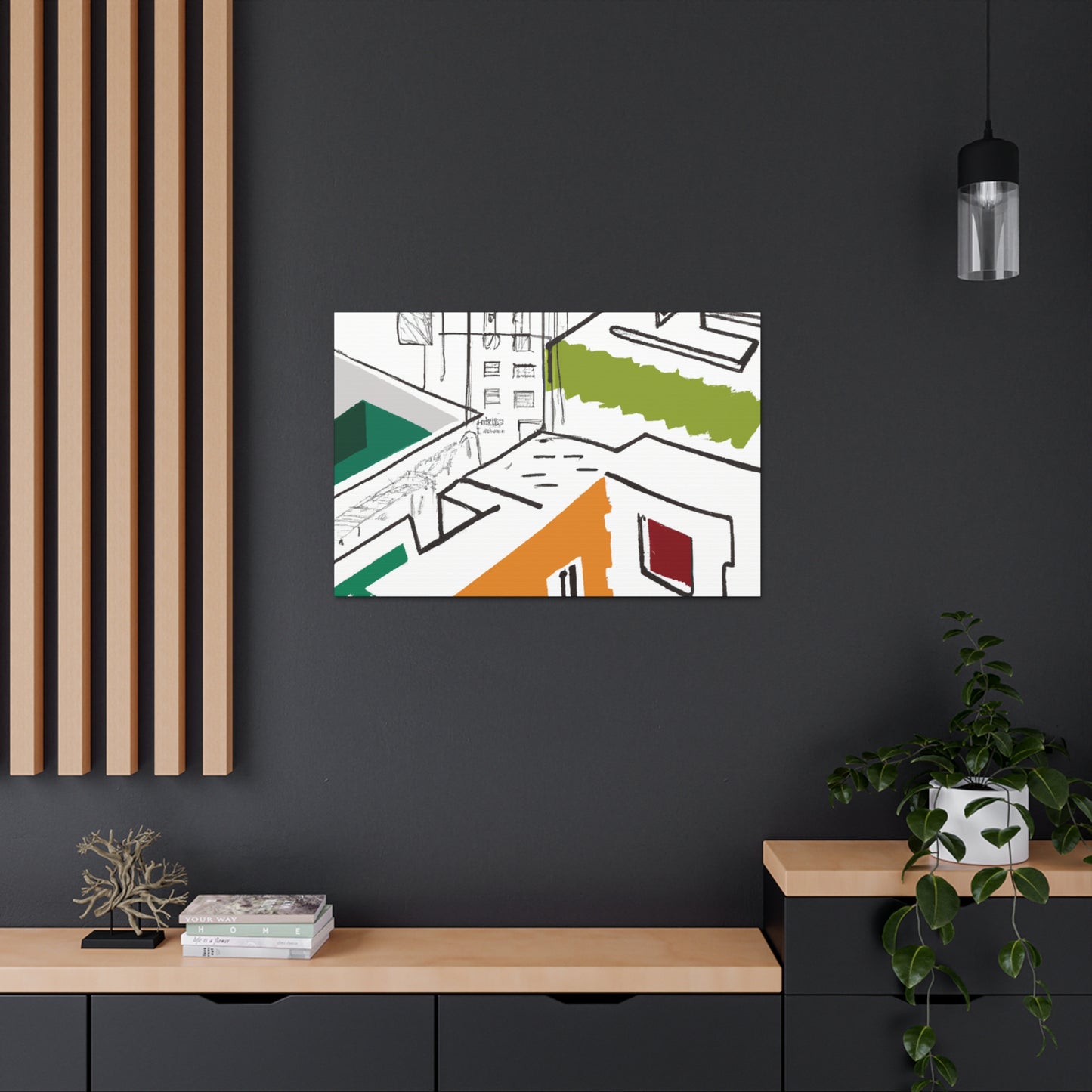 Giovanni Battista Corvini - Canvas - Architectural