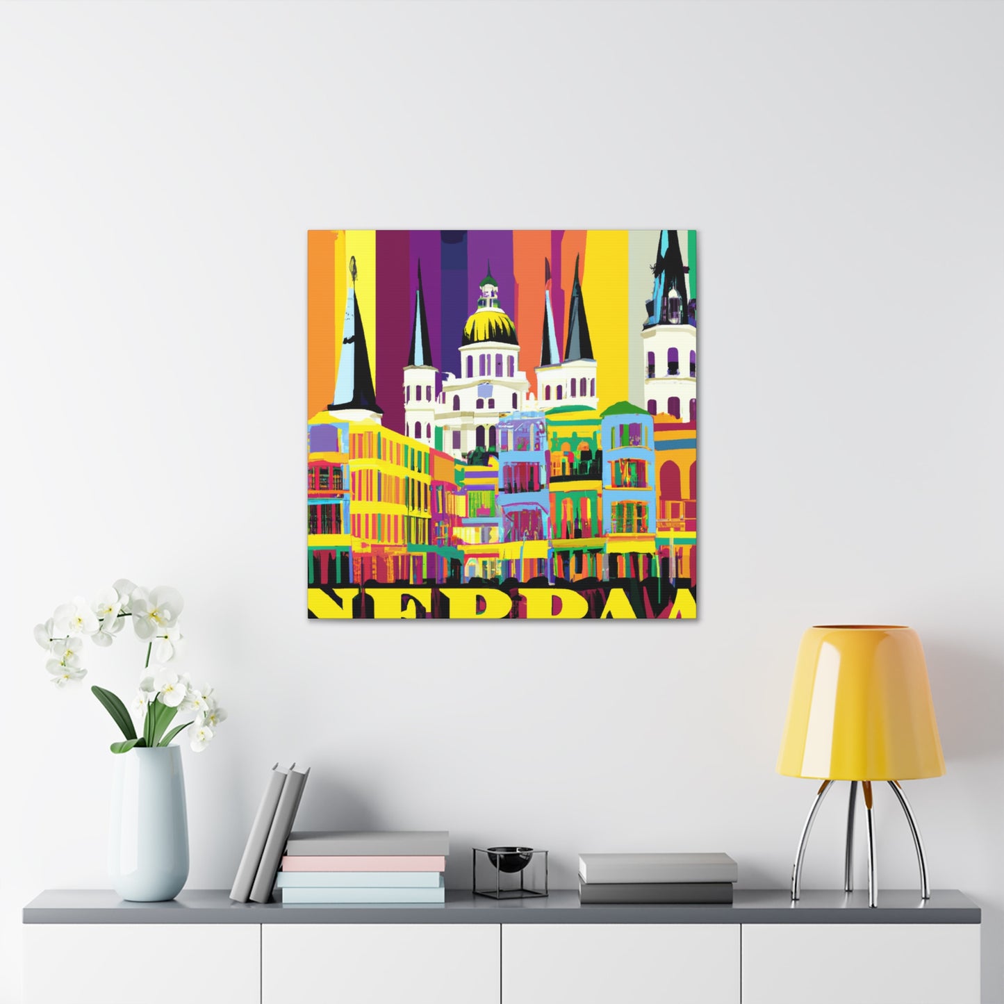 Voodoo Ville - New Orleans - Canvas