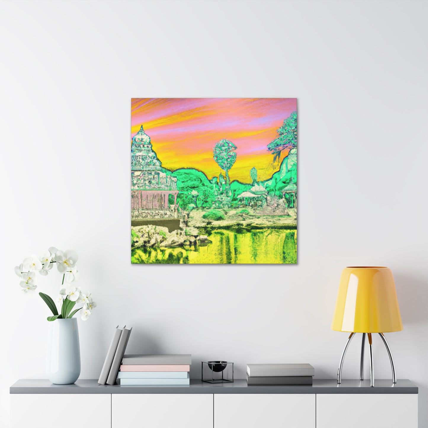 Taj Mahal - Destination India - Canvas