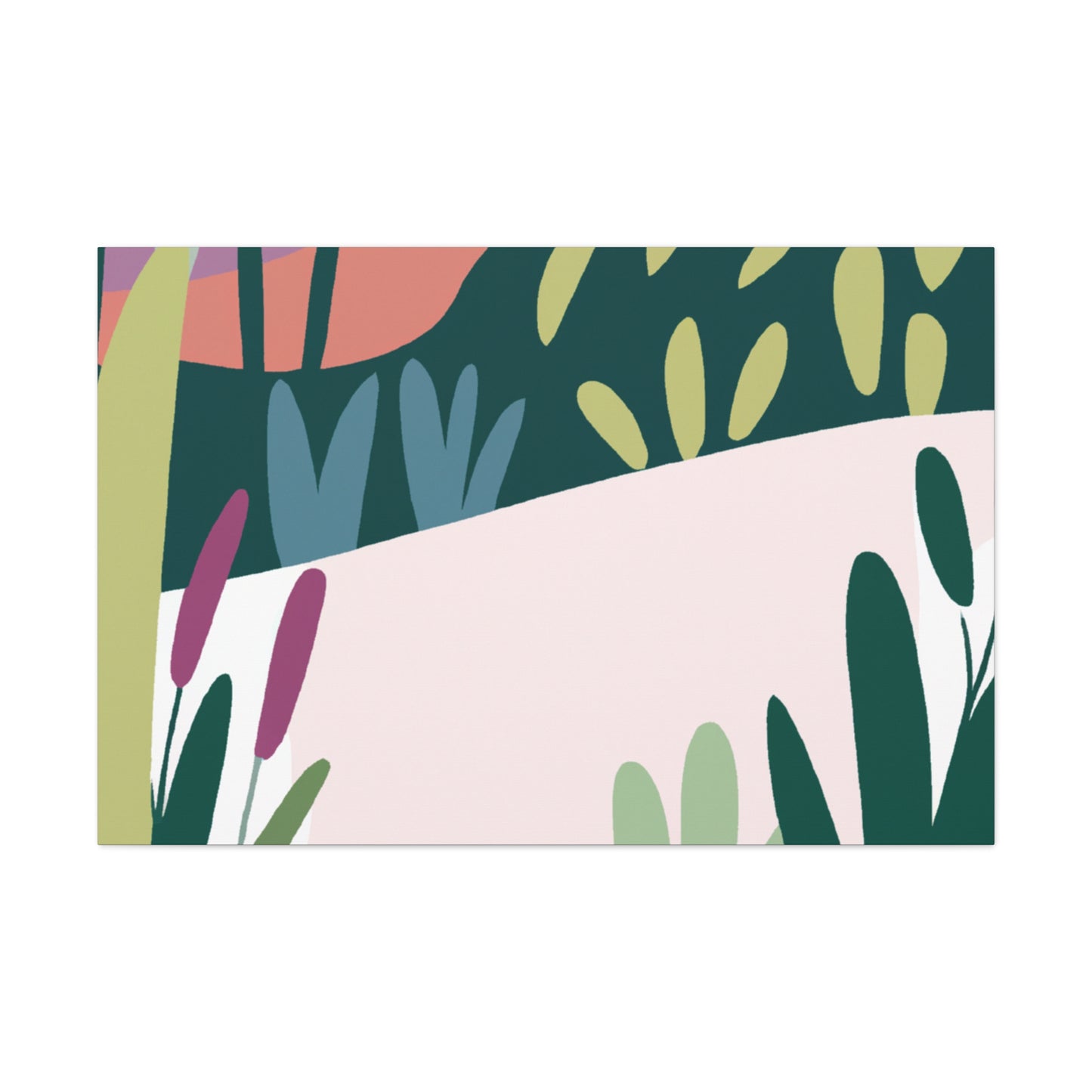 Butterfly Meadow-Landscape - Canvas