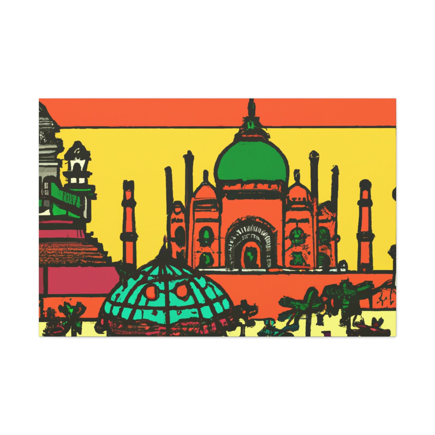 Bollywood Magic - Destination India - Canvas