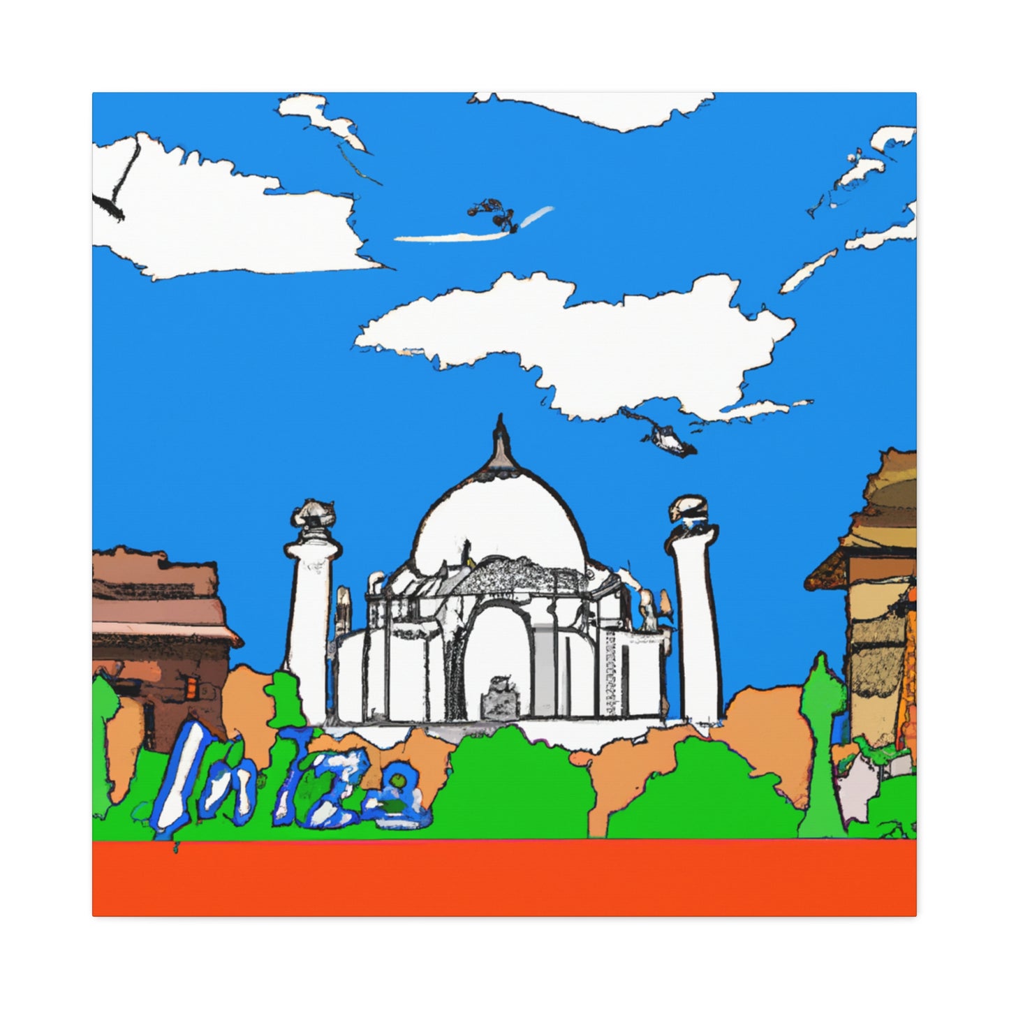 Nalanda - Destination India - Canvas