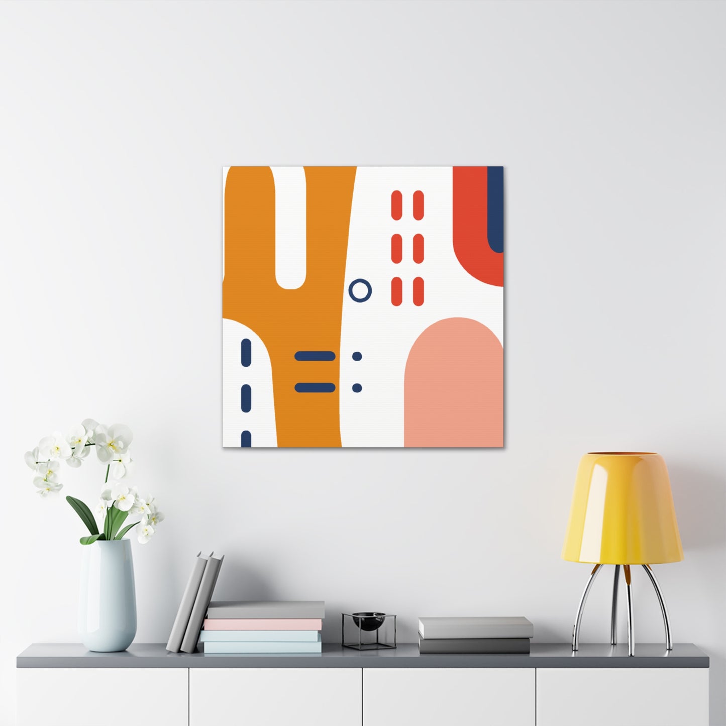 Riverside Escape - Midcentury - Canvas