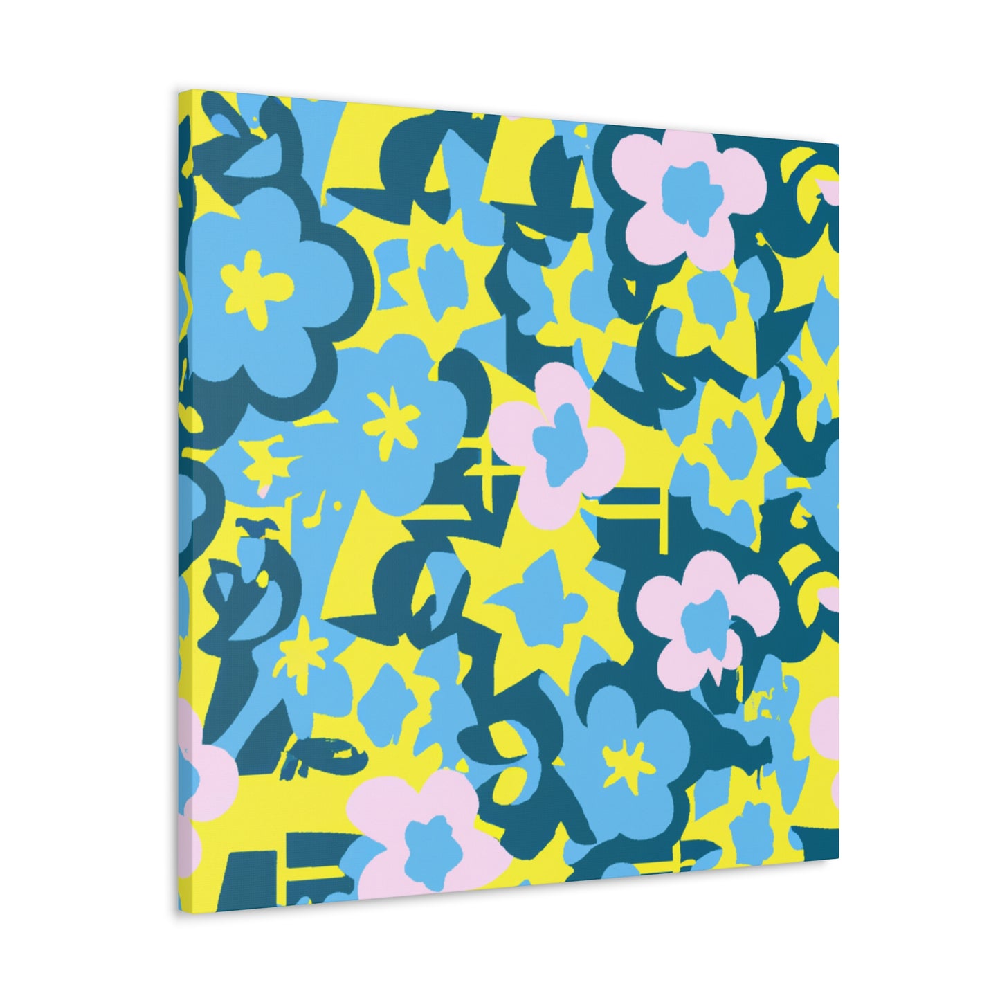 "Floral Fantasia" - Floral Canvas