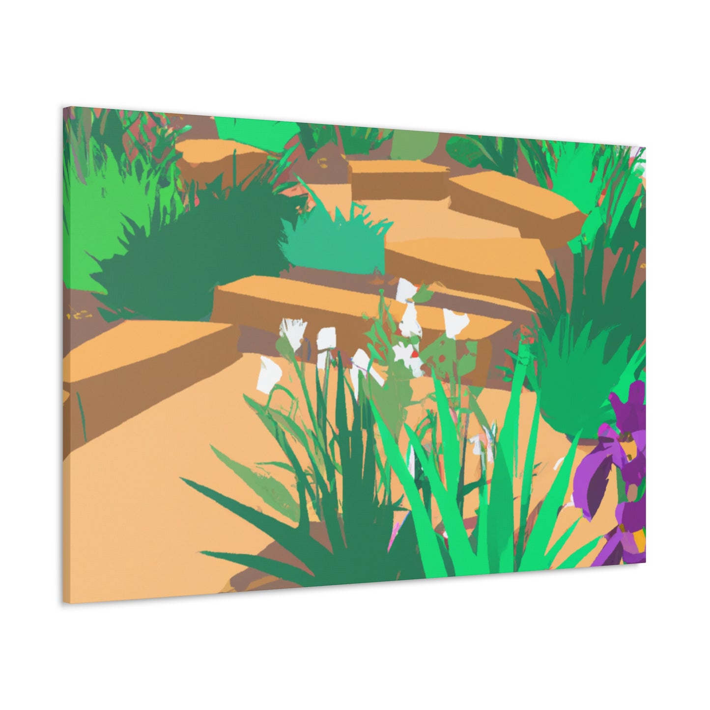 Zenflower Landscape - Canvas