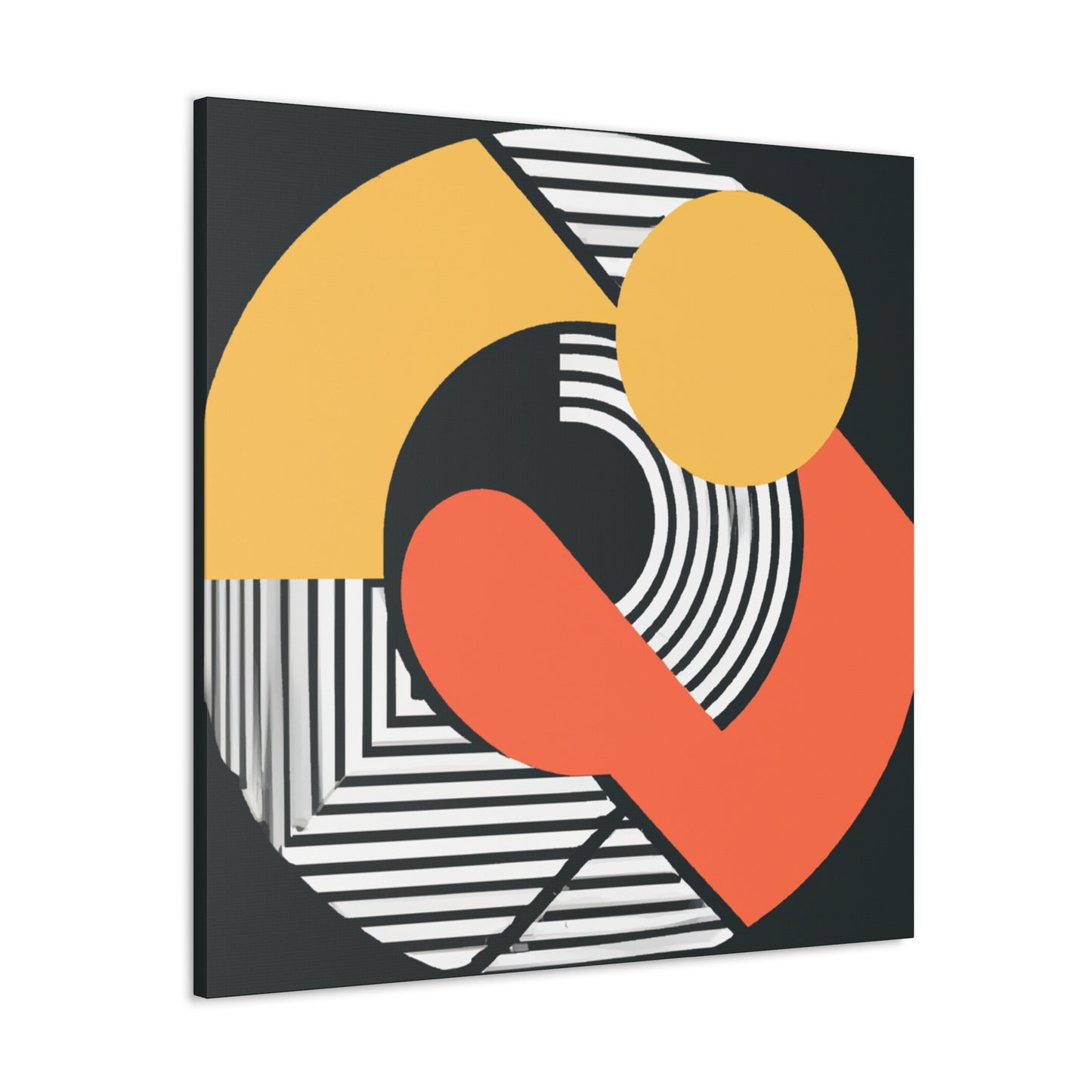 "Aesthetic Abstraction - Midcentury" - Canvas