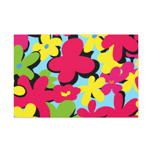 Flower Fields of Fortune - Floral Canvas