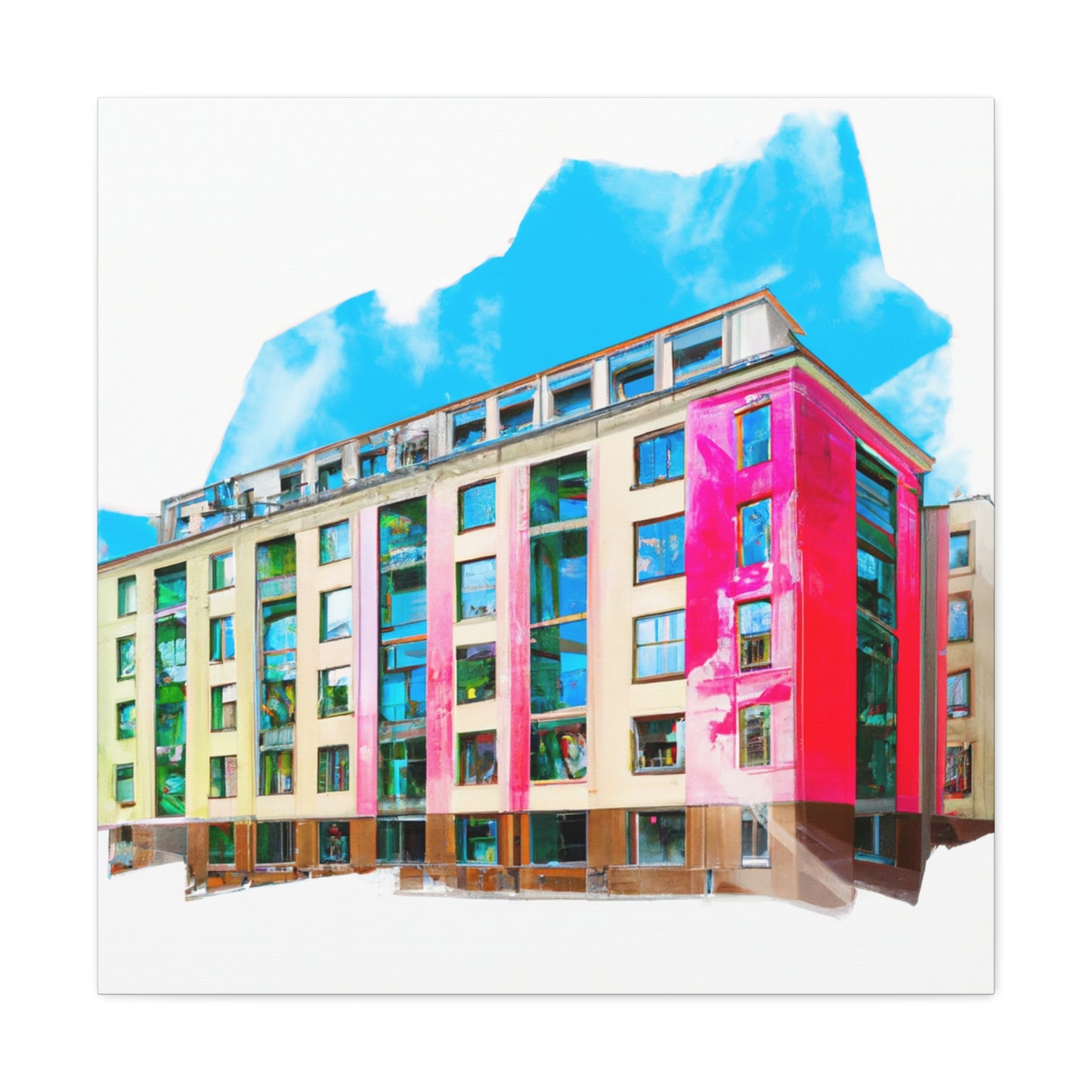Alfonso Galvestor - Architectural Canvas
