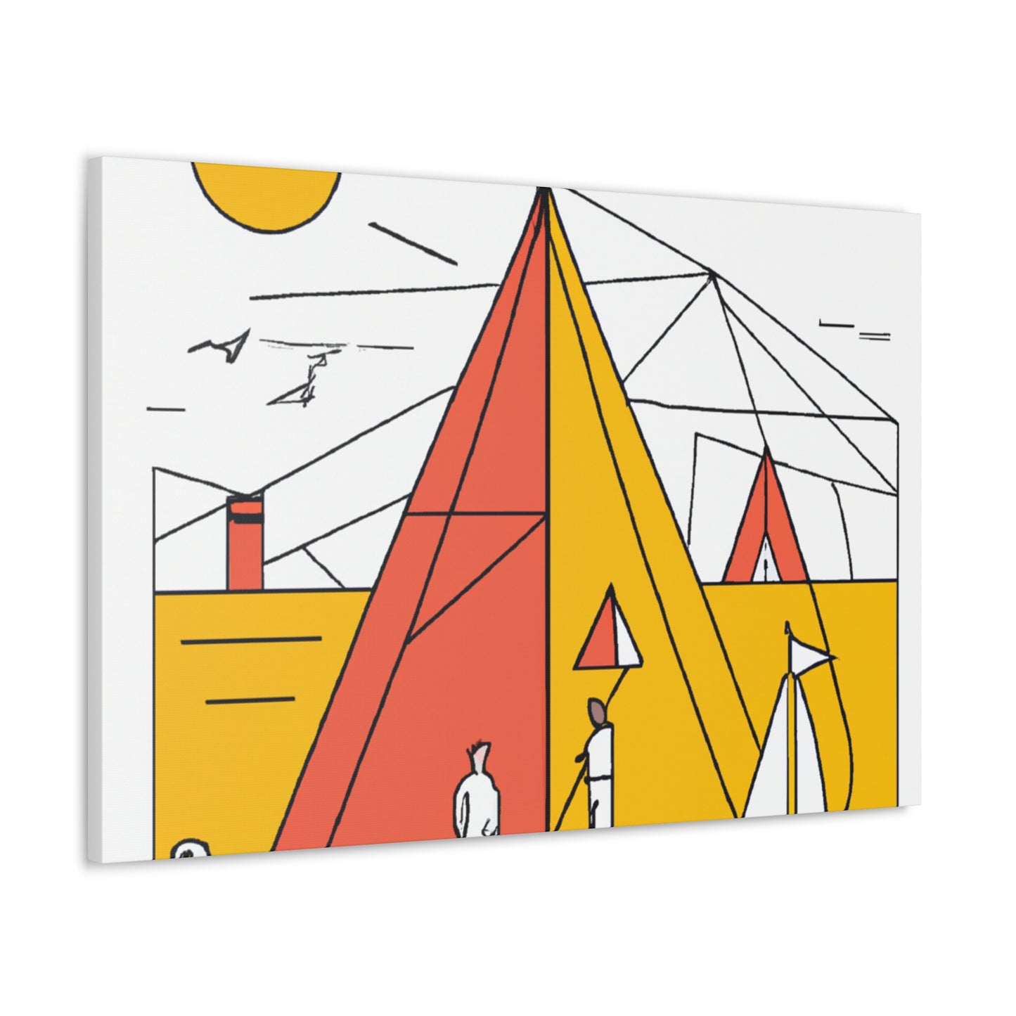 Stillness Abound - Minimalism - Canvas