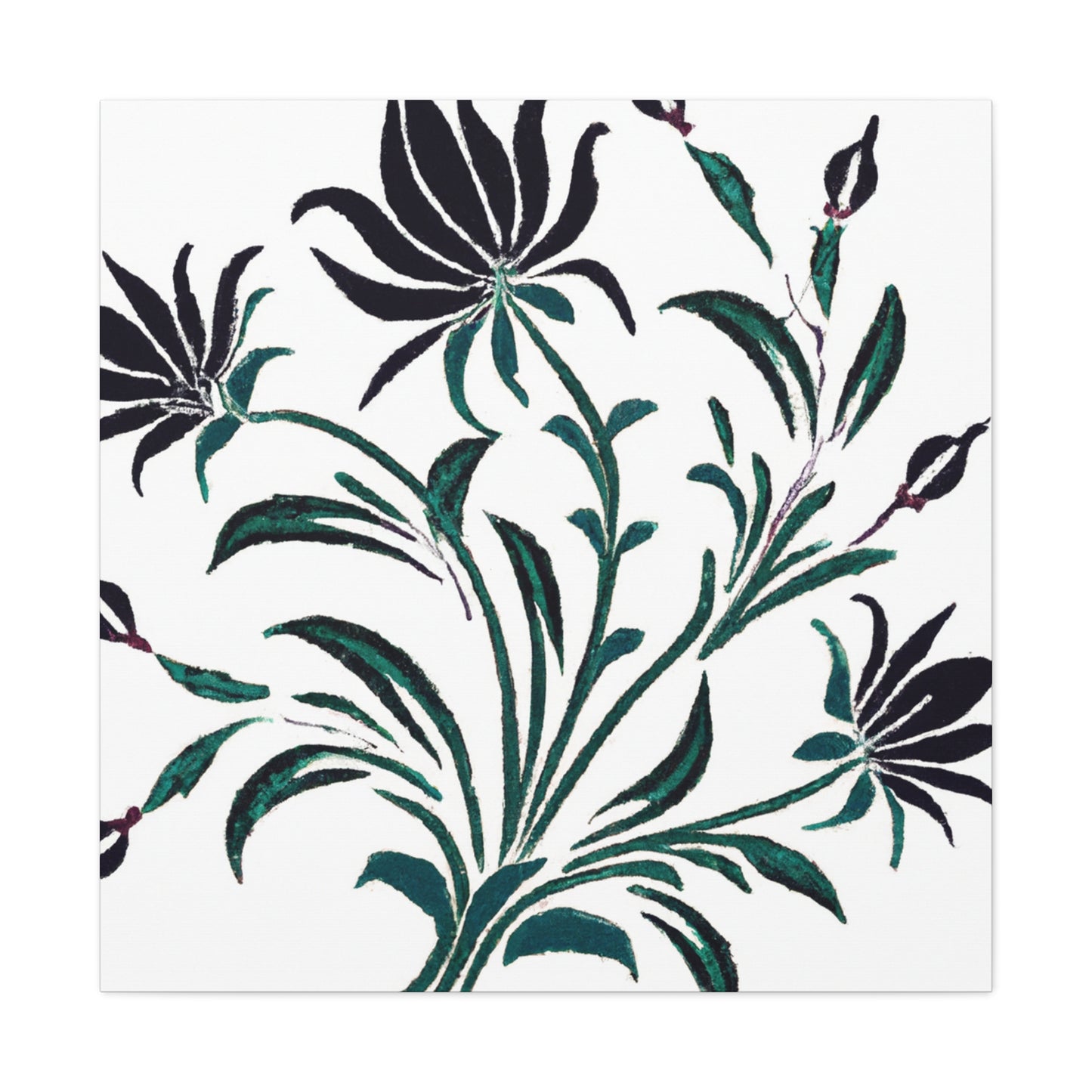 Lotus Divine - Floral - Canvas