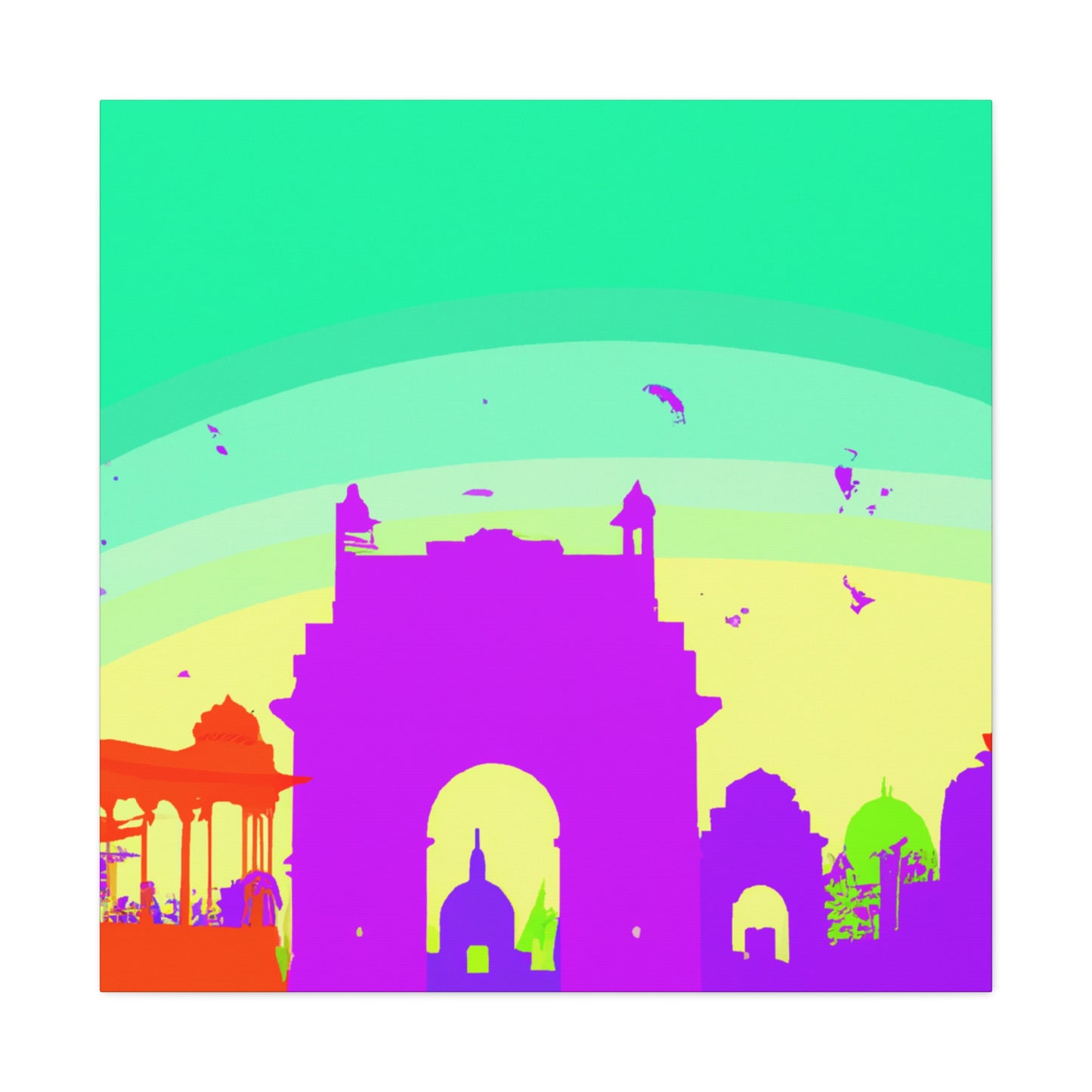 Mahabalipuram - Destination India - Canvas