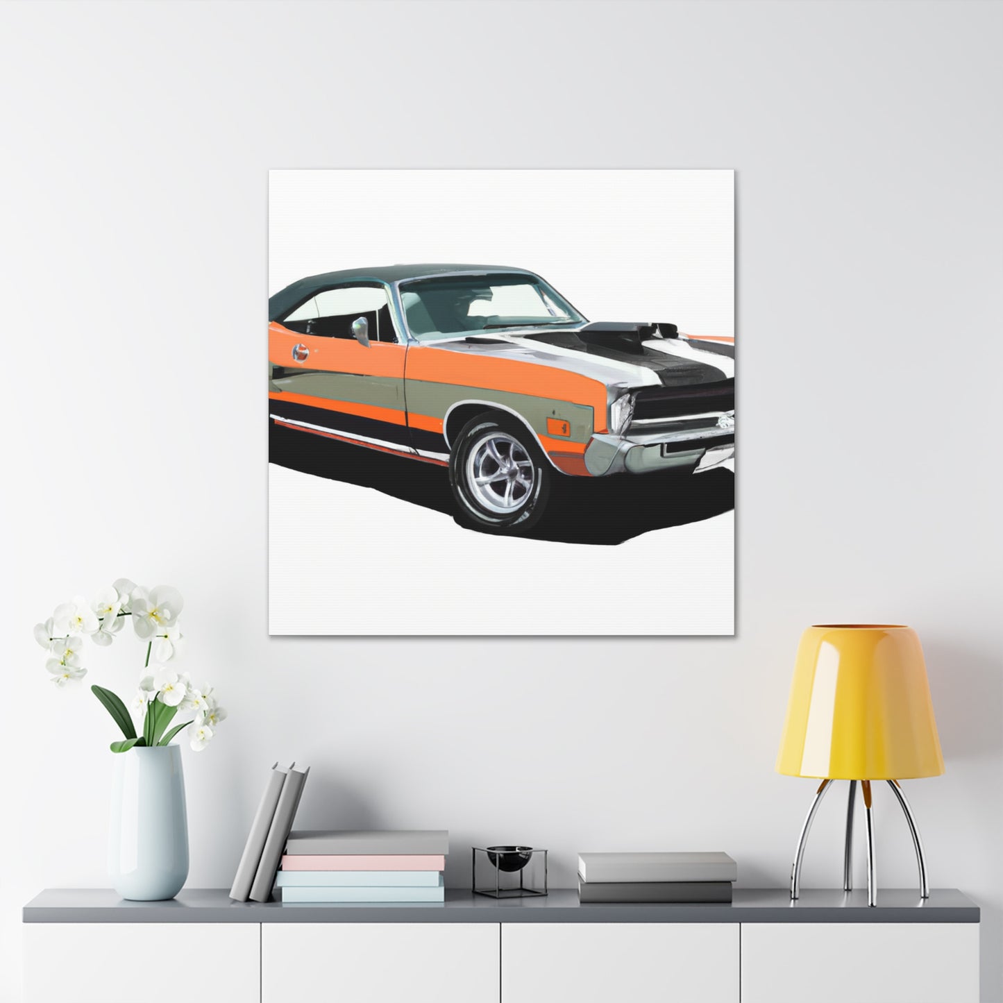 Dragster Flash - Automobile - Canvas