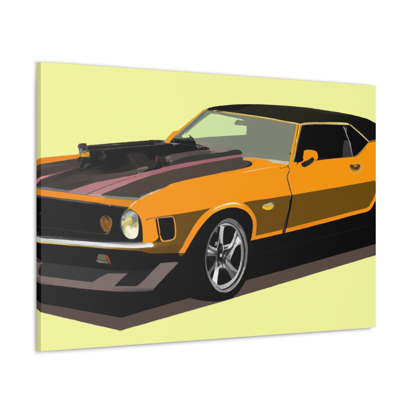 Smokin' Ruby - Automobile - Canvas
